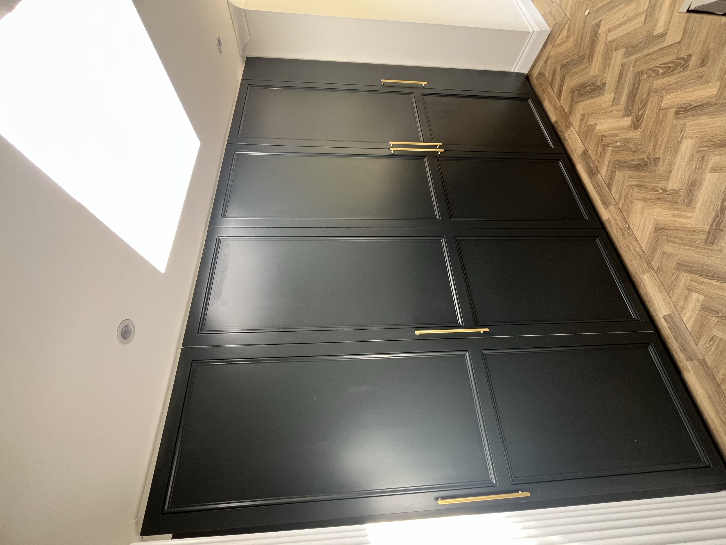 Utility Room - Floor to celling utility room with shaker doors