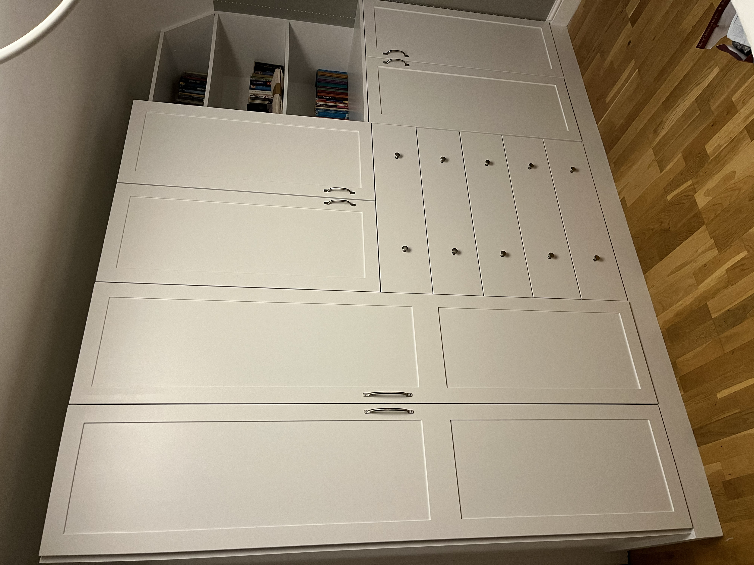 Wardrobe Doors - Painted shaker doors 