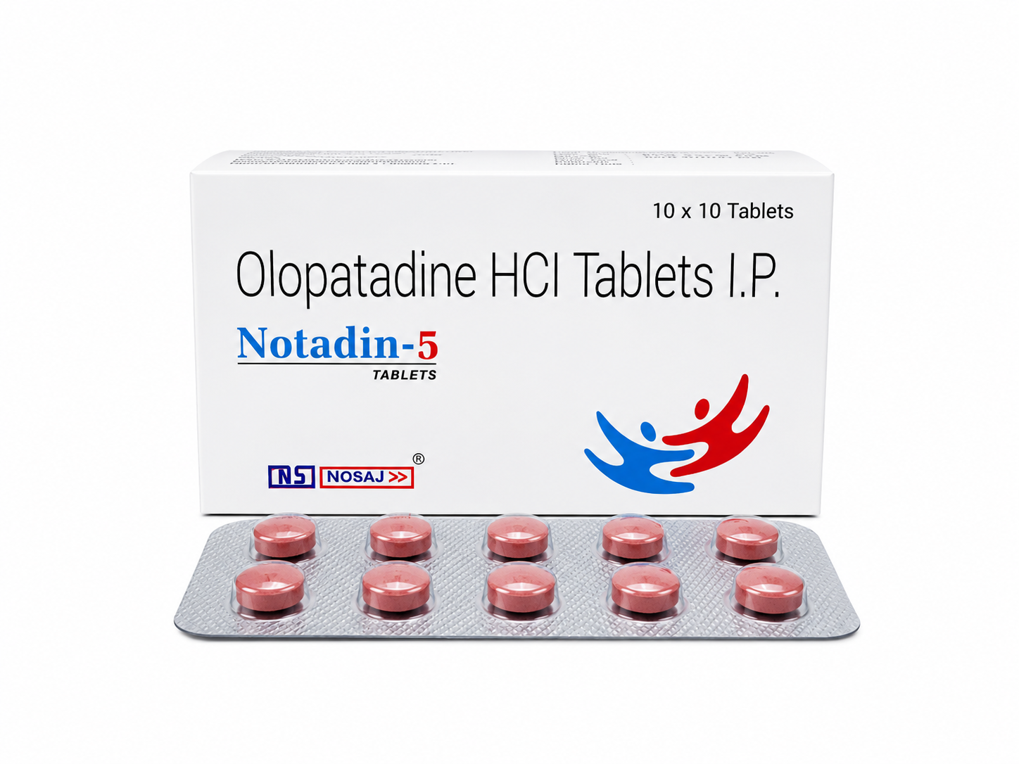 Notadin-5 Tablets (Olopatadine HCl Tablets)