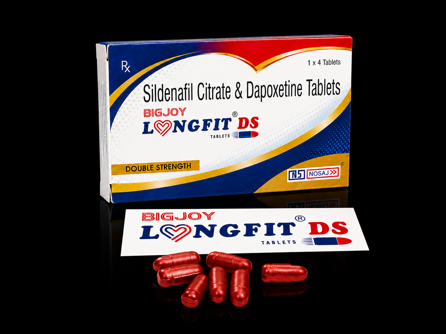 BIGJOY LONGFIT (SILDENAFIL & DAPOXETINE TABLETS) MEN SEUAL HEALTH AND WELLNESS