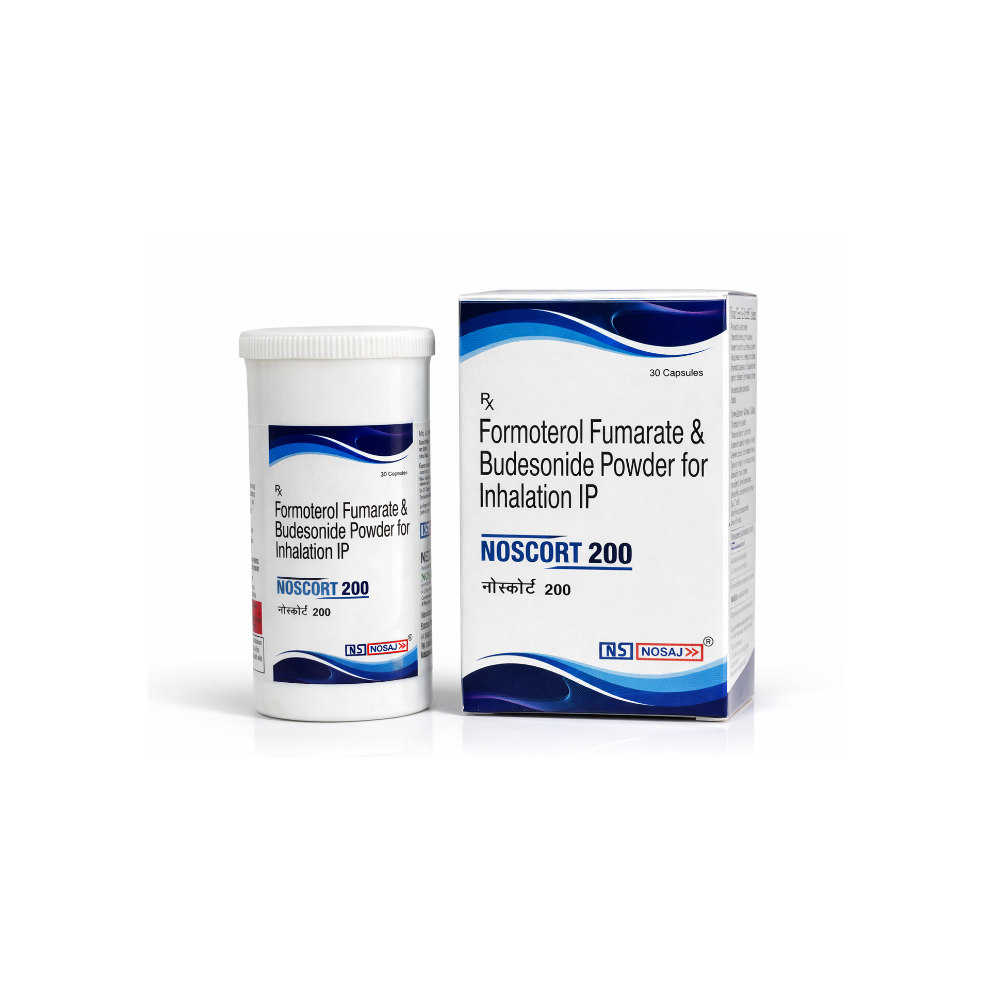 Noscort 200 (Formoterol Fumarate & budesonide powder for Inhalation IP)