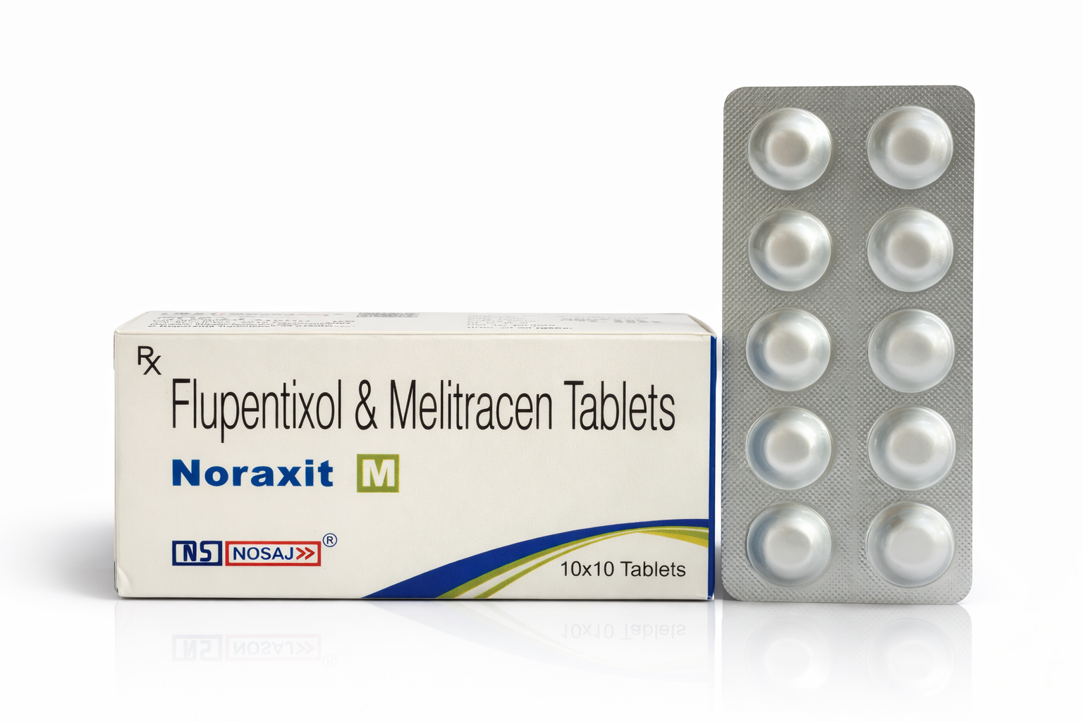 NORAXIT-M ( FLUPENTIXOL & MELITRACEN COMBINATION )