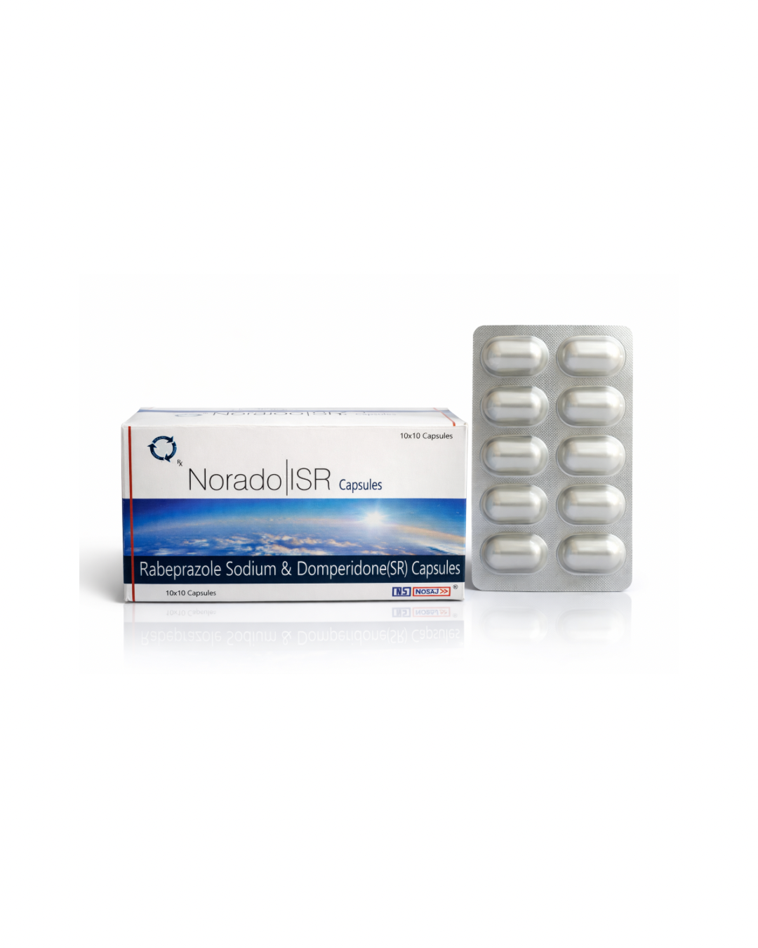 Norado ISR Capsules (Rabeprazole & Domperidone SR )