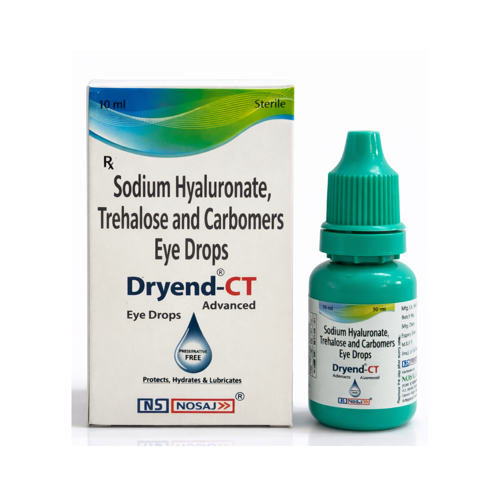 DRYEND-CT EYEDROP (SODIUM HYALURONATE, TREHALOSE, AND CARBOMERS ) UNIQUE COMBINATION IN LOW PRICE AND GREAT QUALITY