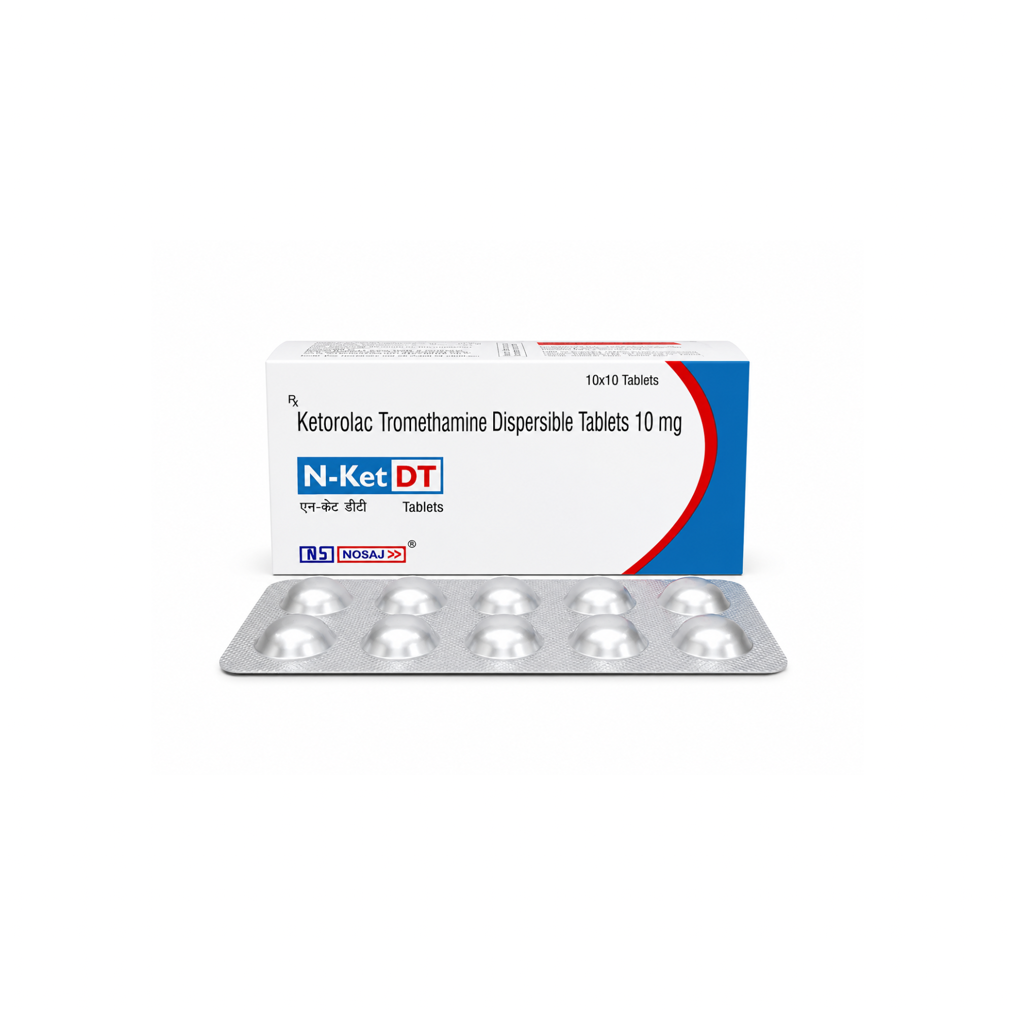 N-Ket DT Tablets (Keteroloac Tromethamine Dispersible Tablets 10 mg.)
