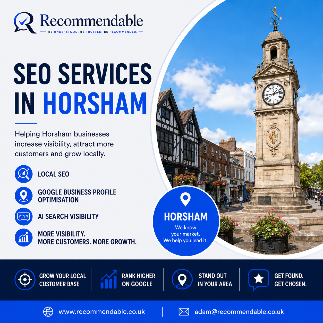 SEO Services in Horsham by Recommendable