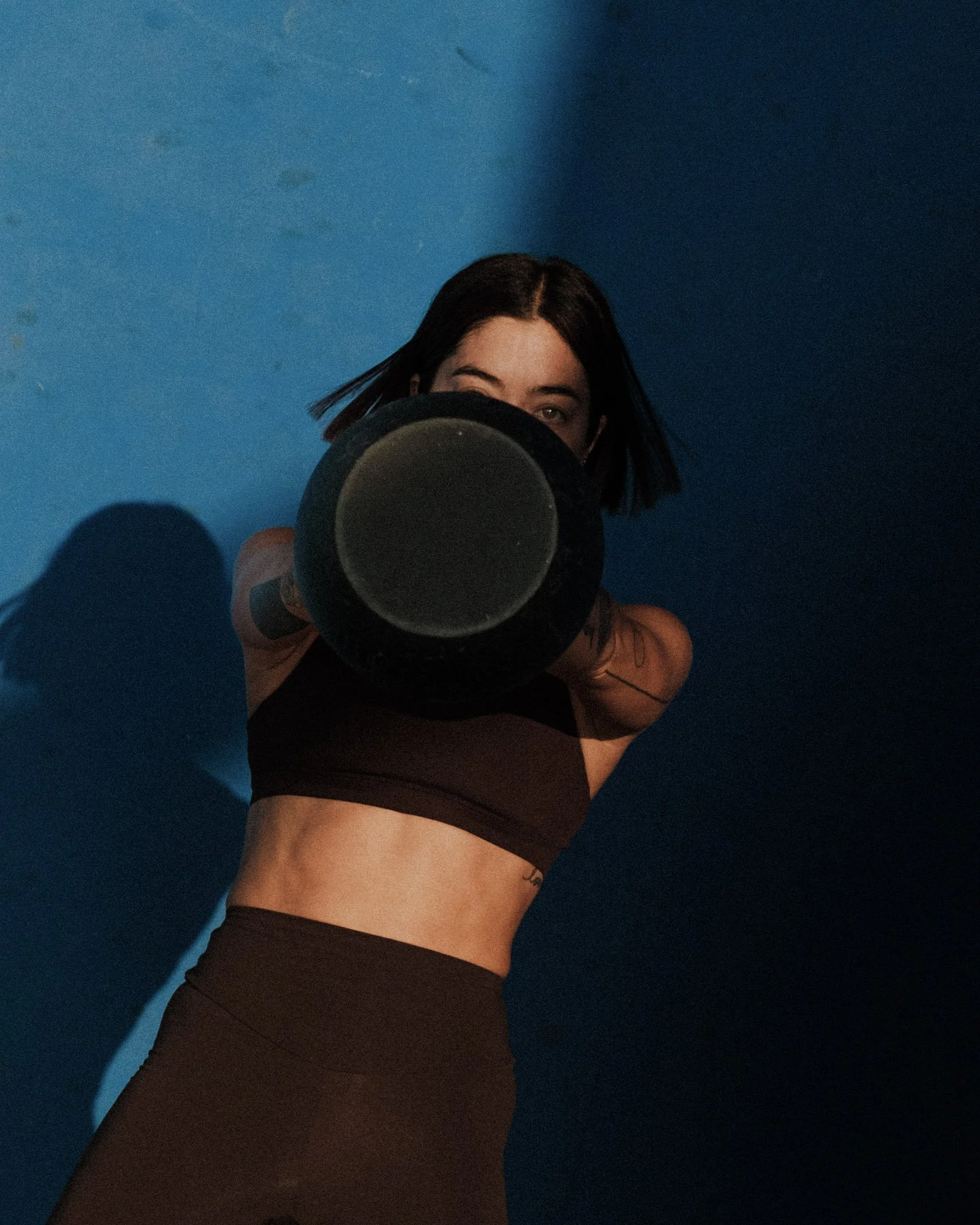 Kettlebell swings that show power, strength and precision.
