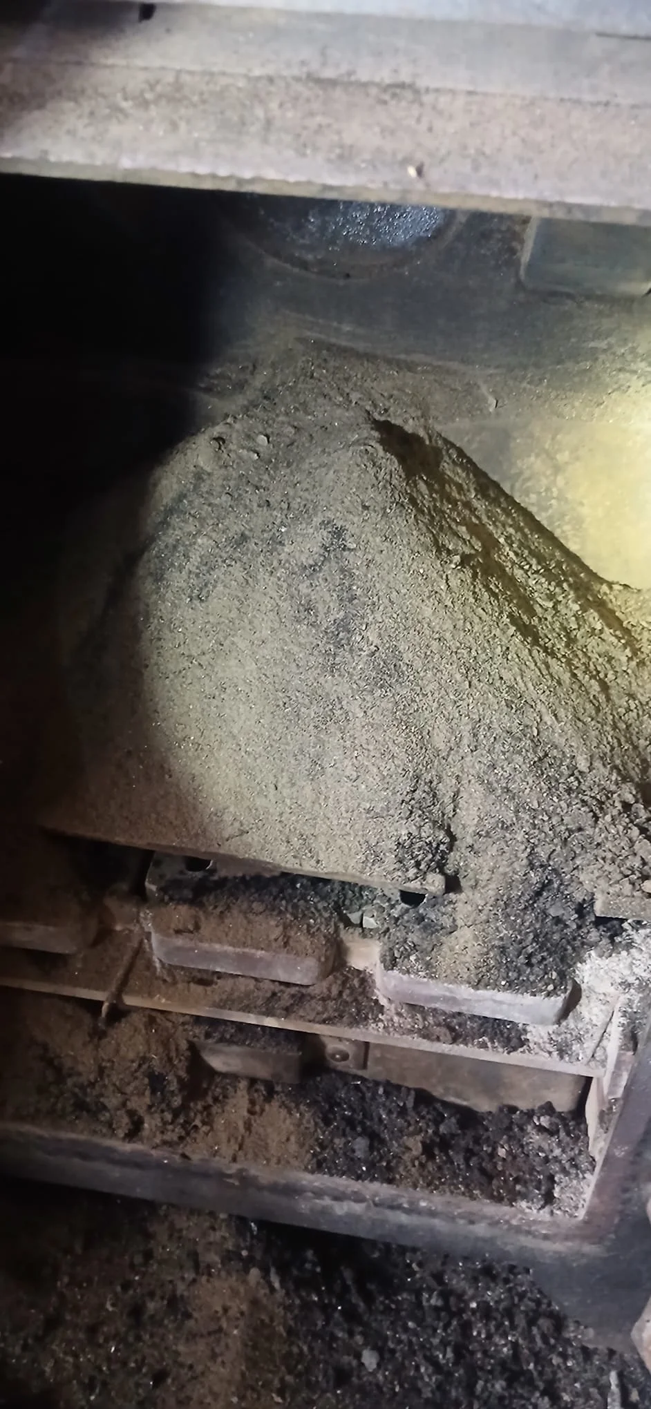 Build up of soot after one year of use