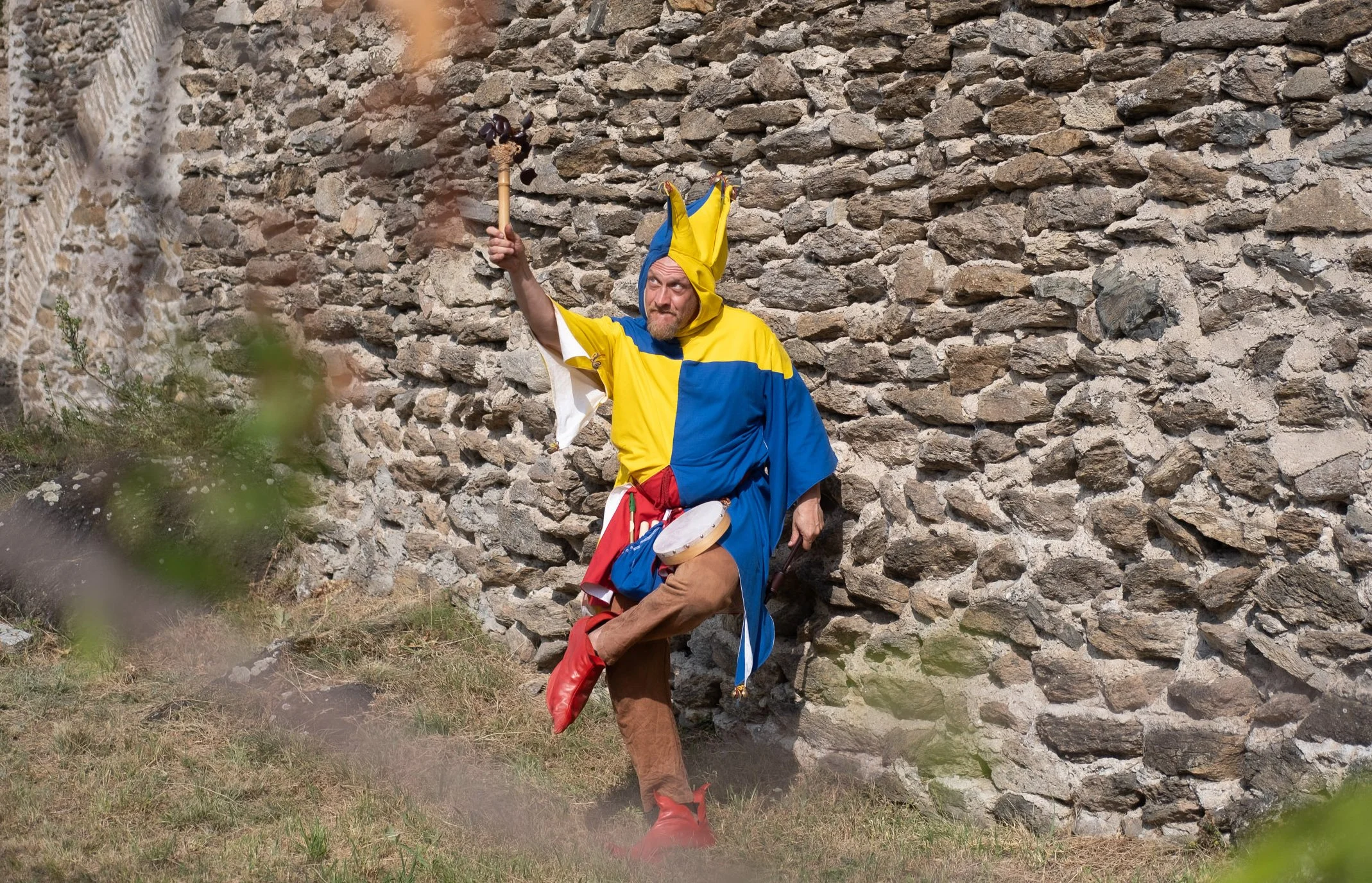 Medioevo in Valle, il buffone di Corte.