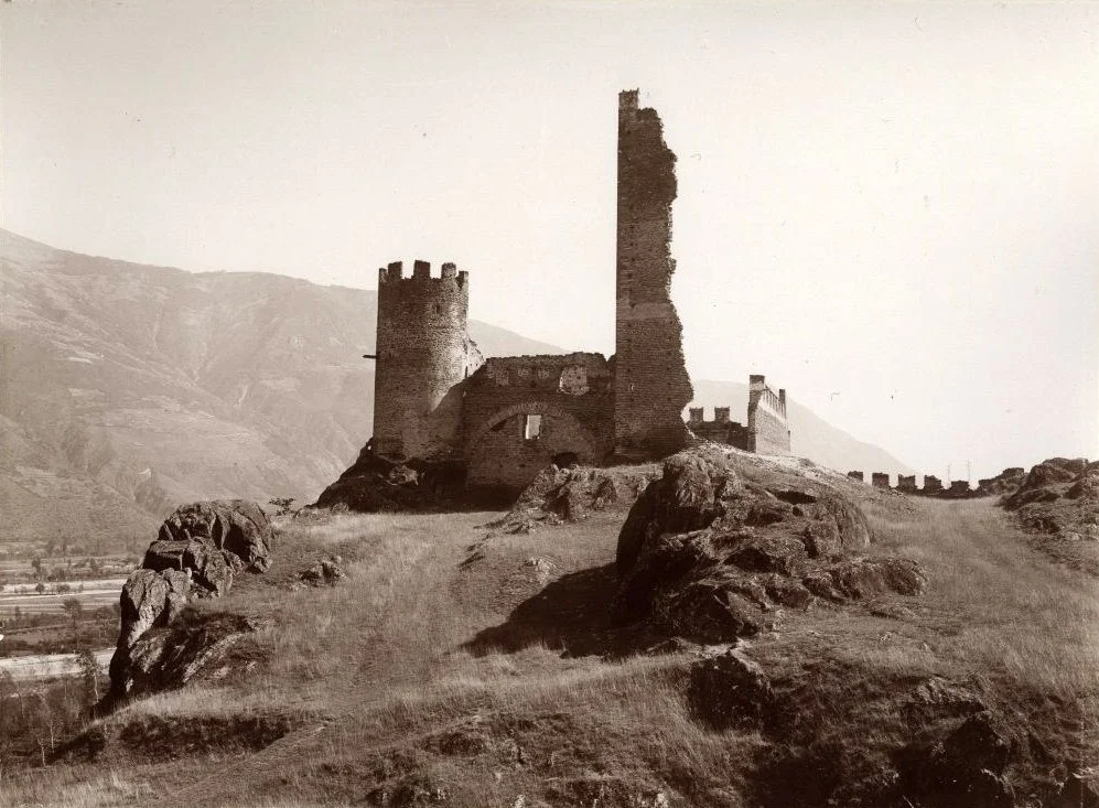 Immagine storica del Castello di San Giorio.