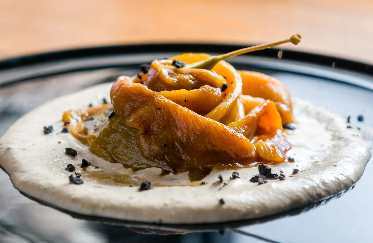 Peperone tonnato dell'Antica Osteria Feudo San Giorio.