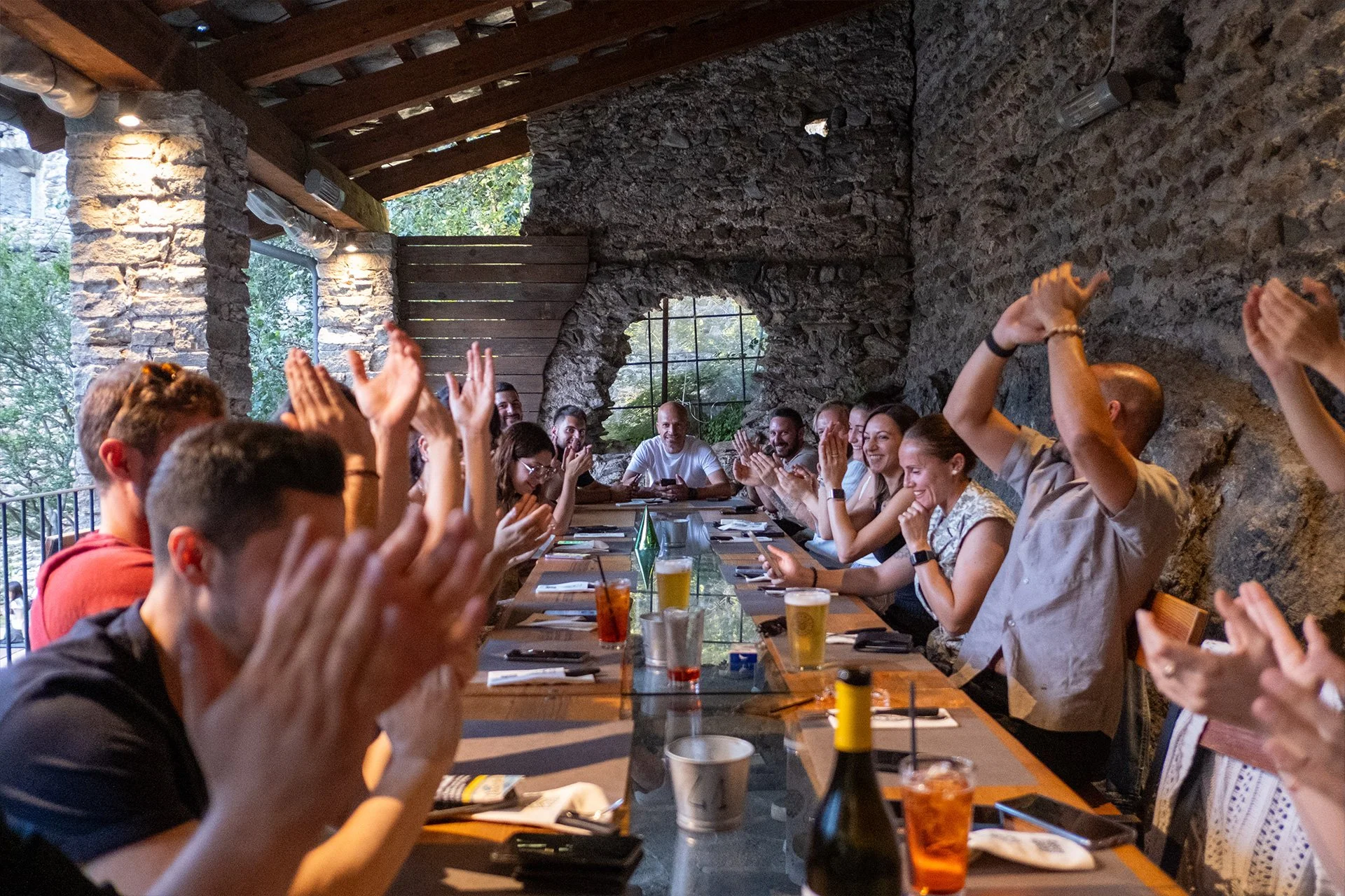 Festa all'Antica Osteria Feudo San Giorio.