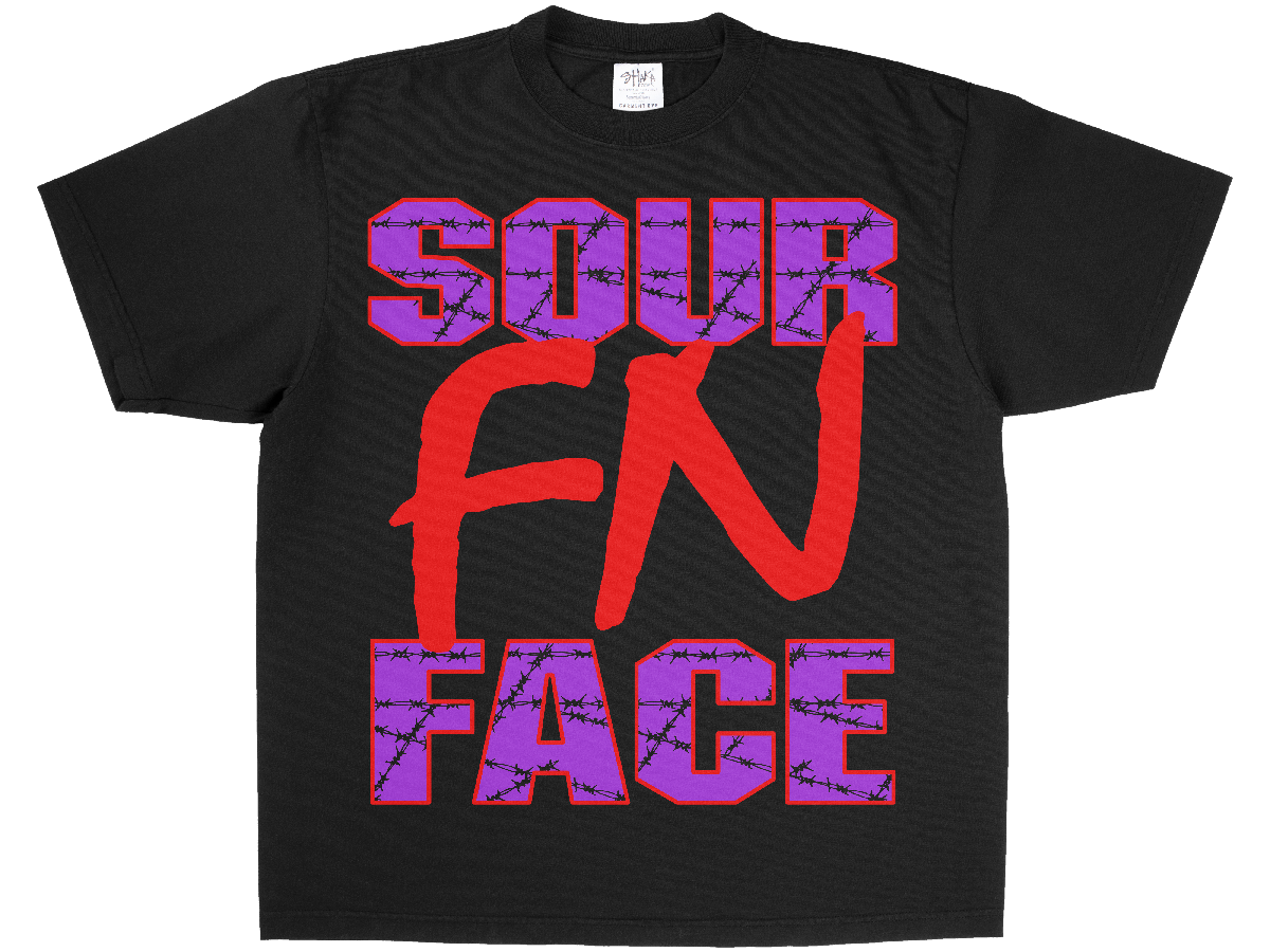 SOUR FN FACE TEE