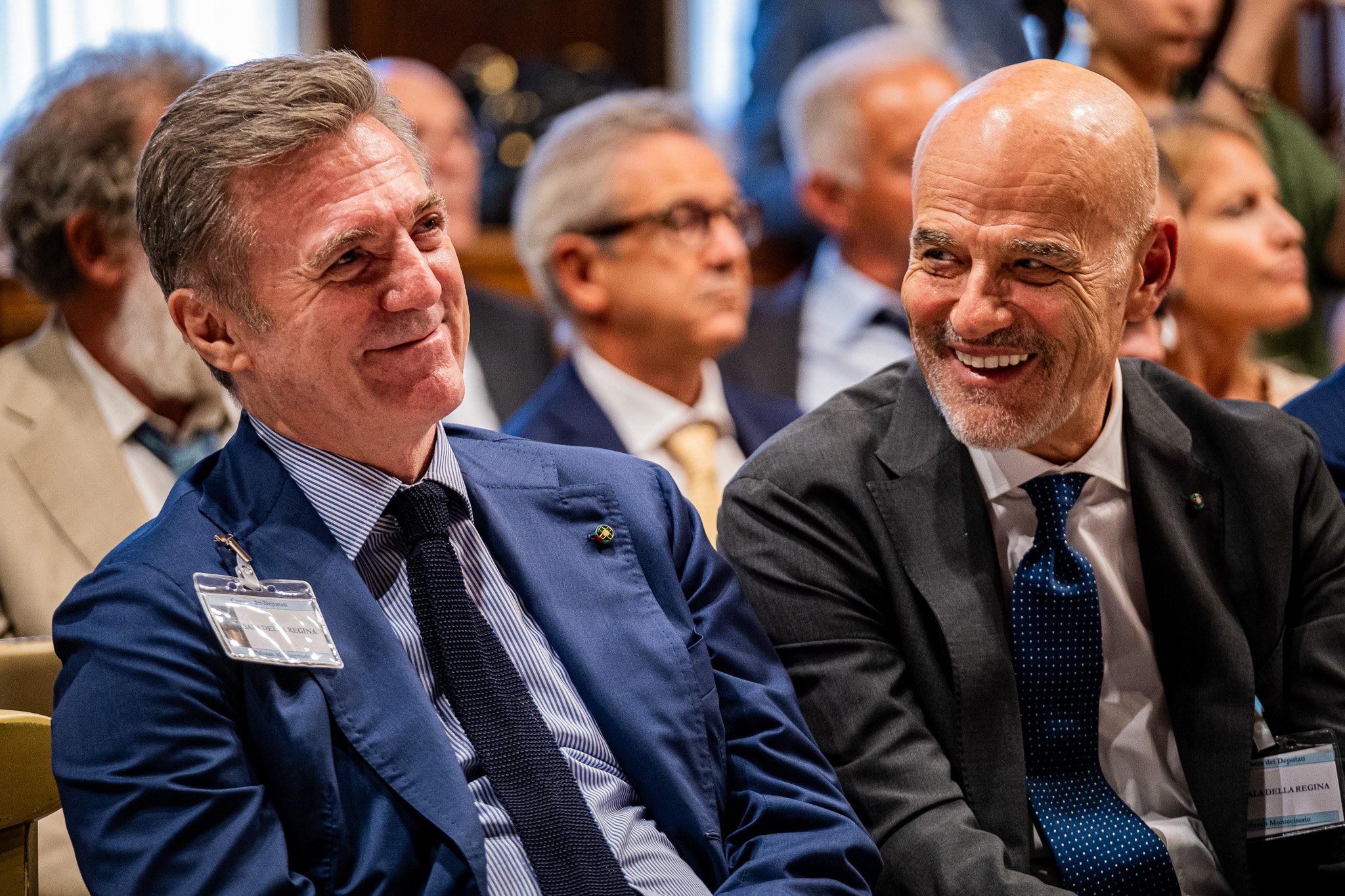 Stati Generali dell'Energia di Forza Italia, Cattaneo e Descalzi, Sala della Regina, Camera dei Deputati, Roma 2025