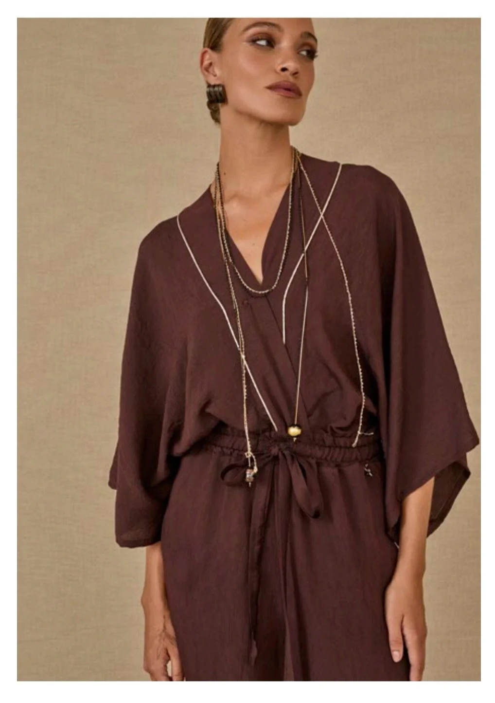 -30% REBAJAS. Mono Chocolate y Dorado