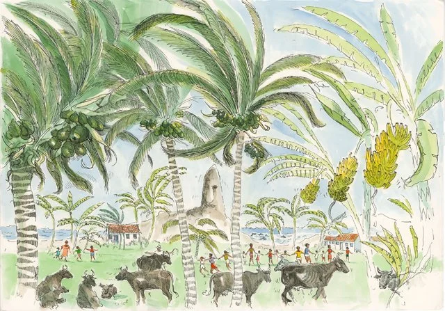 Noronha 3
Watercolour 40cms x 50cms