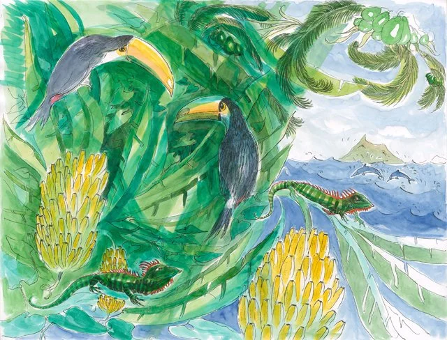 Noronha 6
Oil 25cms x 40cms