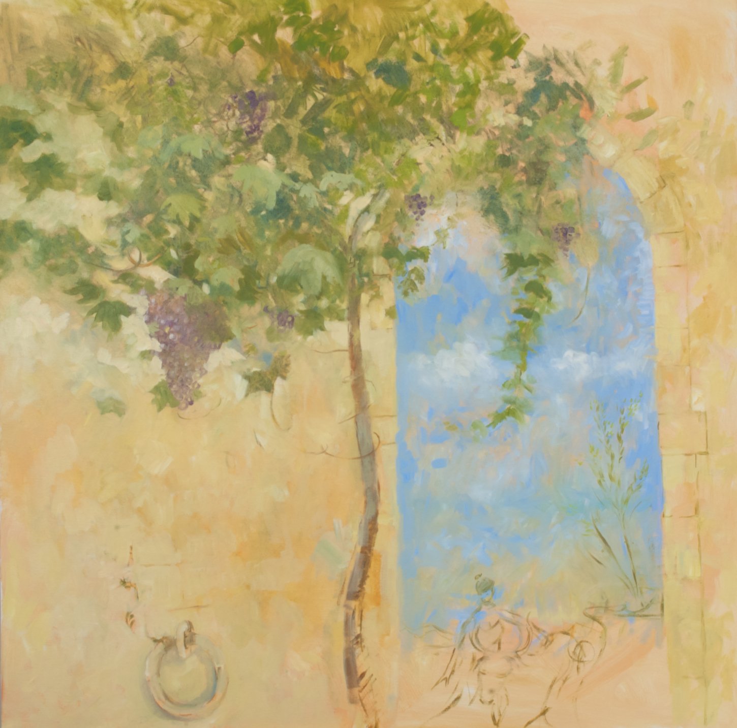 Arched window