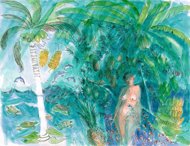 Noronha 5
Oil 35cms x 35cms