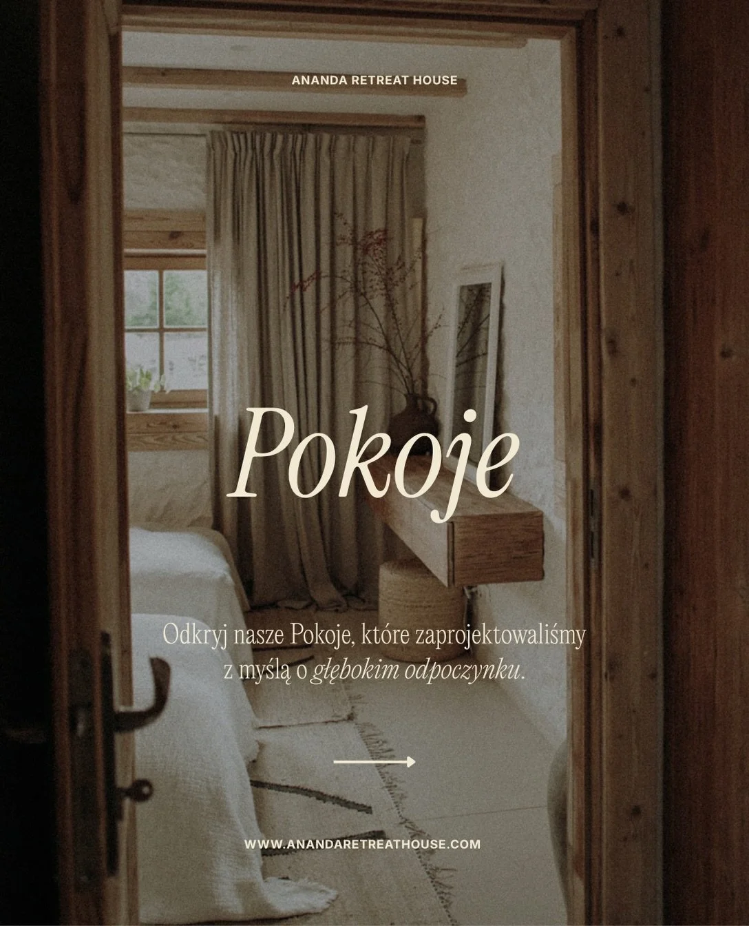 _
Po intensywnym dniu dobrze jest mieć miejsce, do kt&oacute;rego można wr&oacute;cić.

Naturalne materiały, spokojne wnętrza, miękkie światło i przestrzeń na sen.

Tutaj dzień może po prostu się skończyć.

#retreat #retreatpolska #jogawarszawa #wars