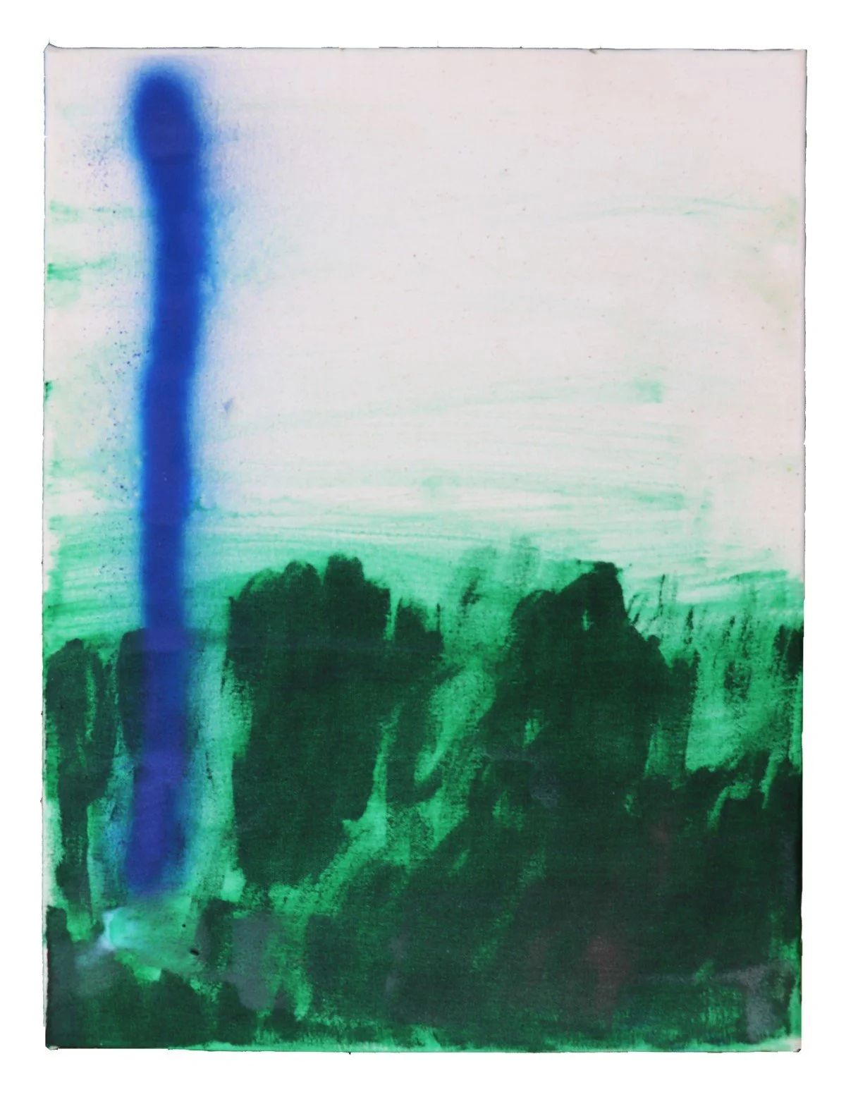 Coyfish 2, 2025, spray paint, acrylic, oil pastel and chalk on canvas (Custom).jpg