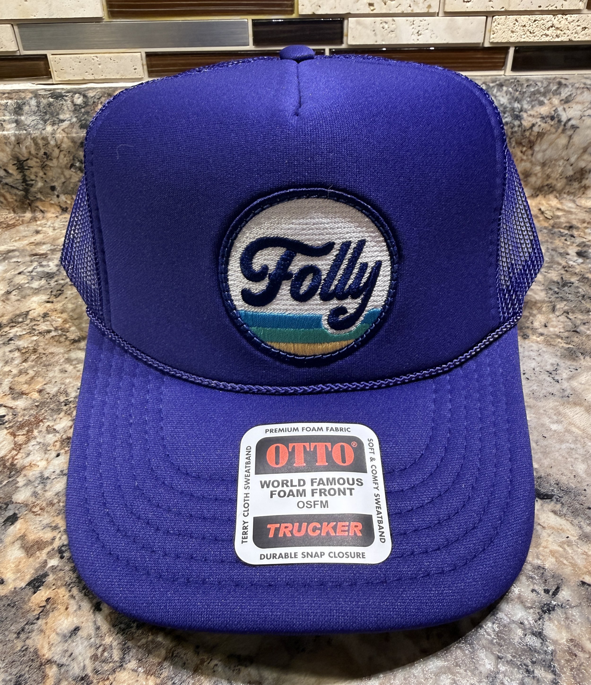 Folly Beach trucker hat