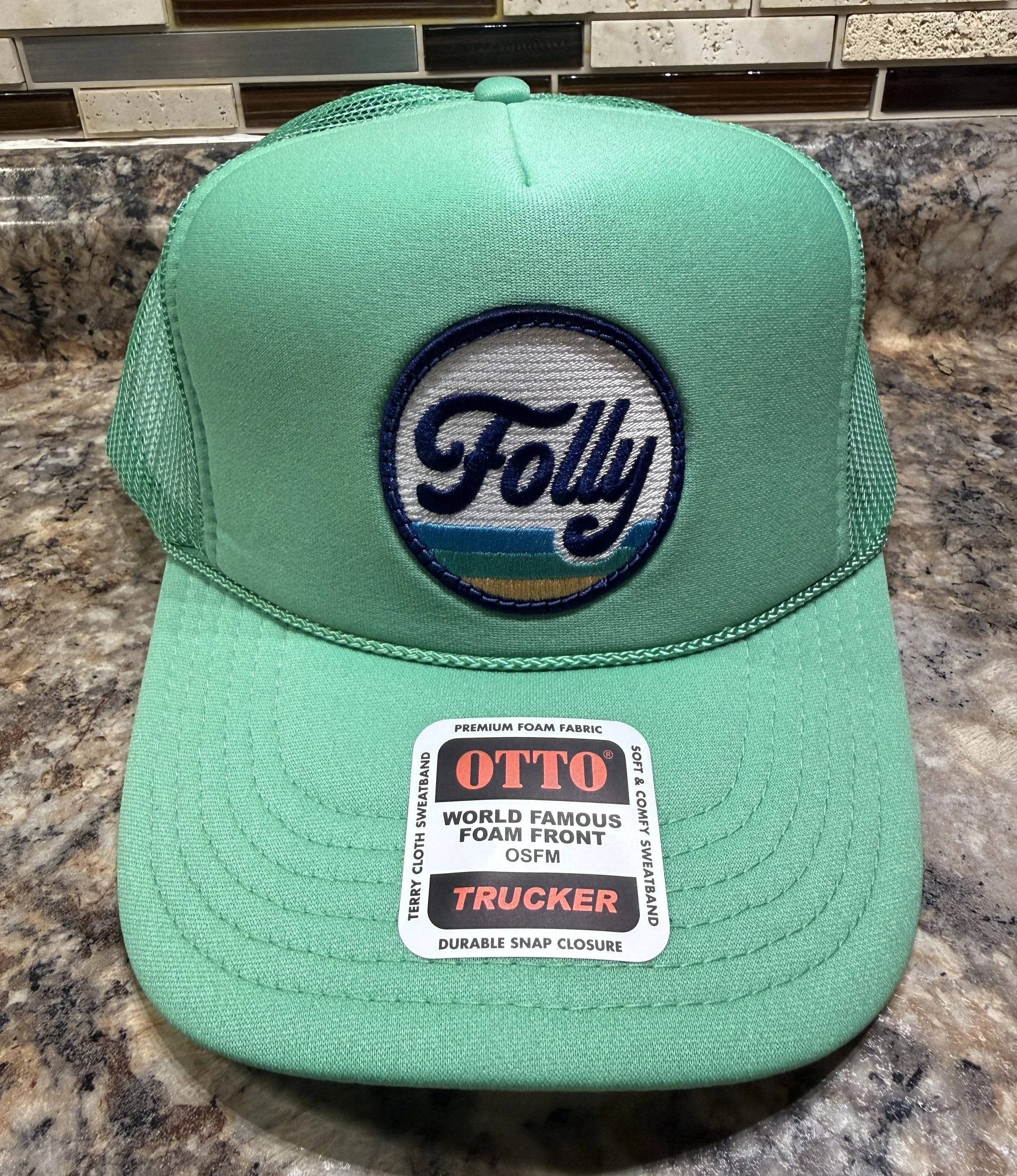 Folly Beach trucker hat