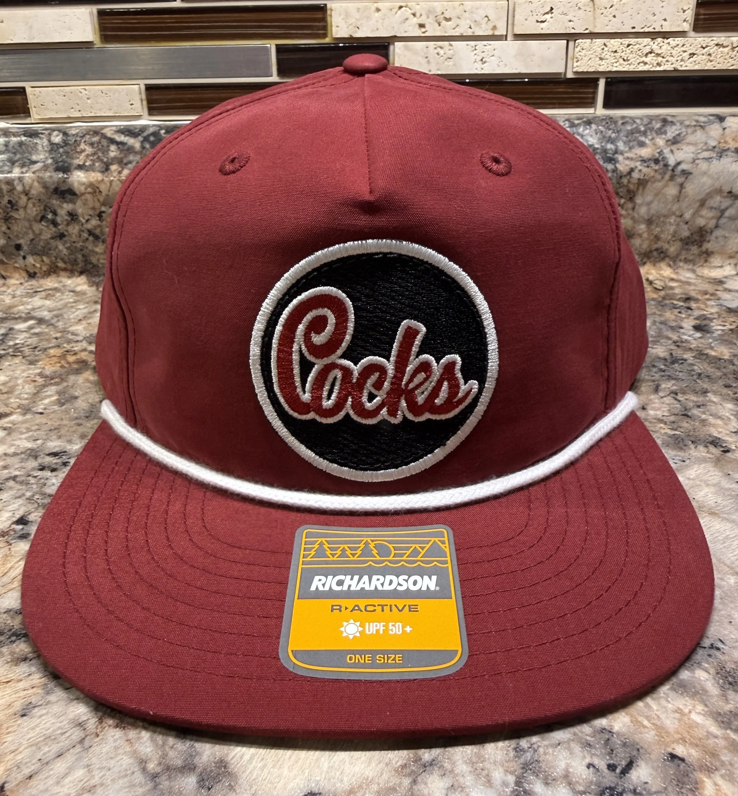 Cocks patch hat