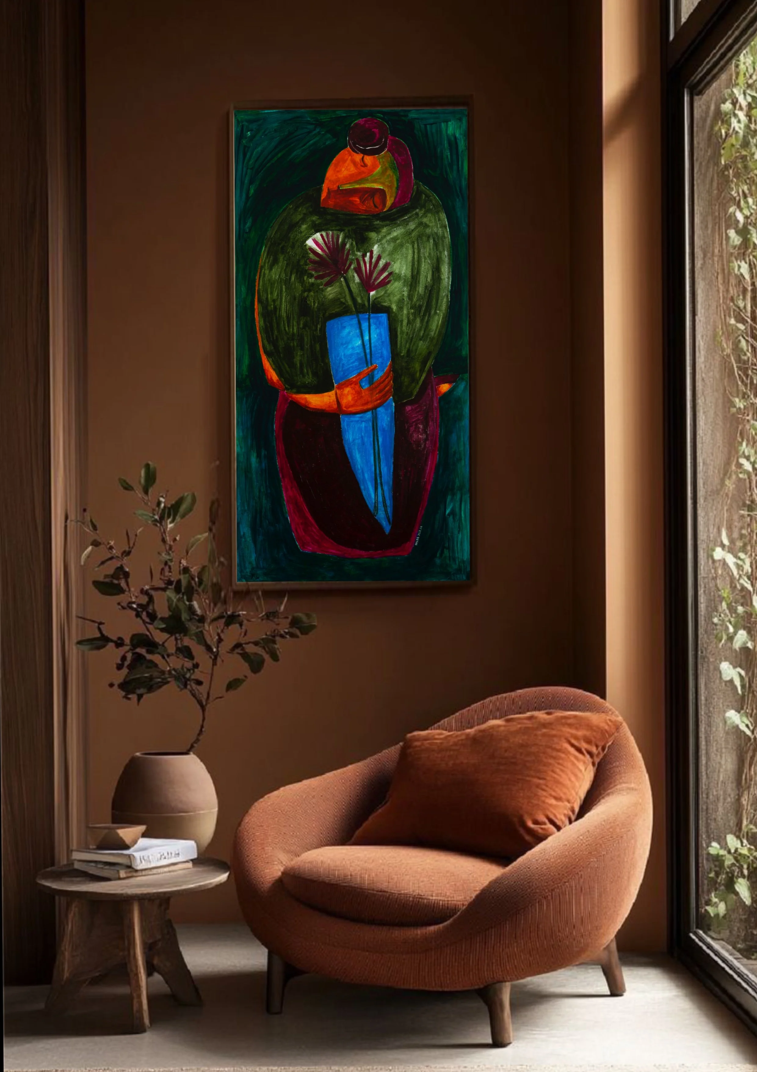 A Blue Vase
