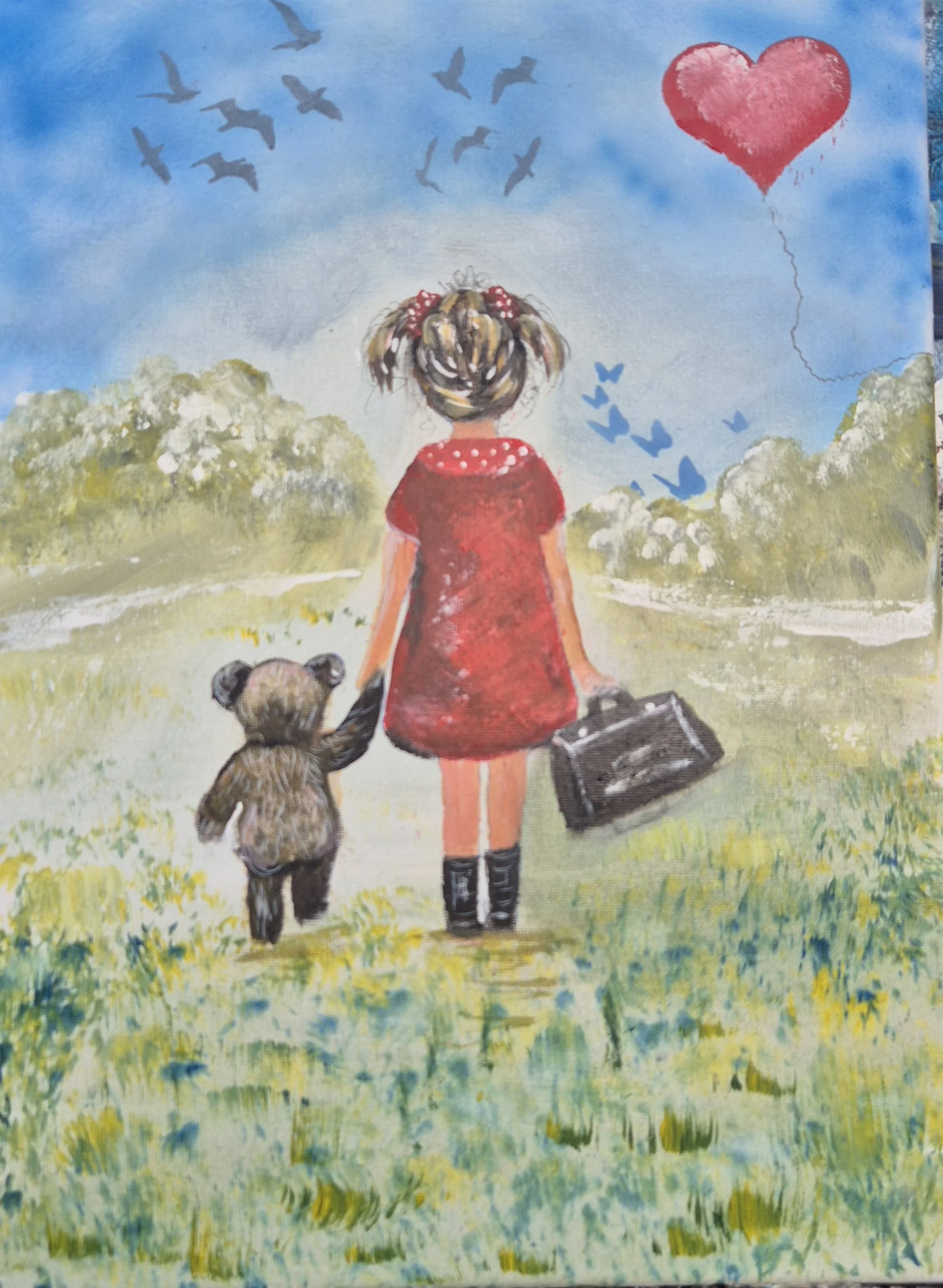 Thursday's Child A3 Print