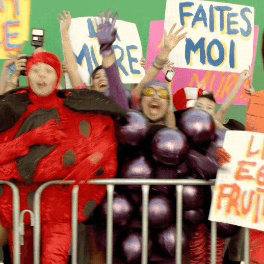 Oasis #befruit - la foule