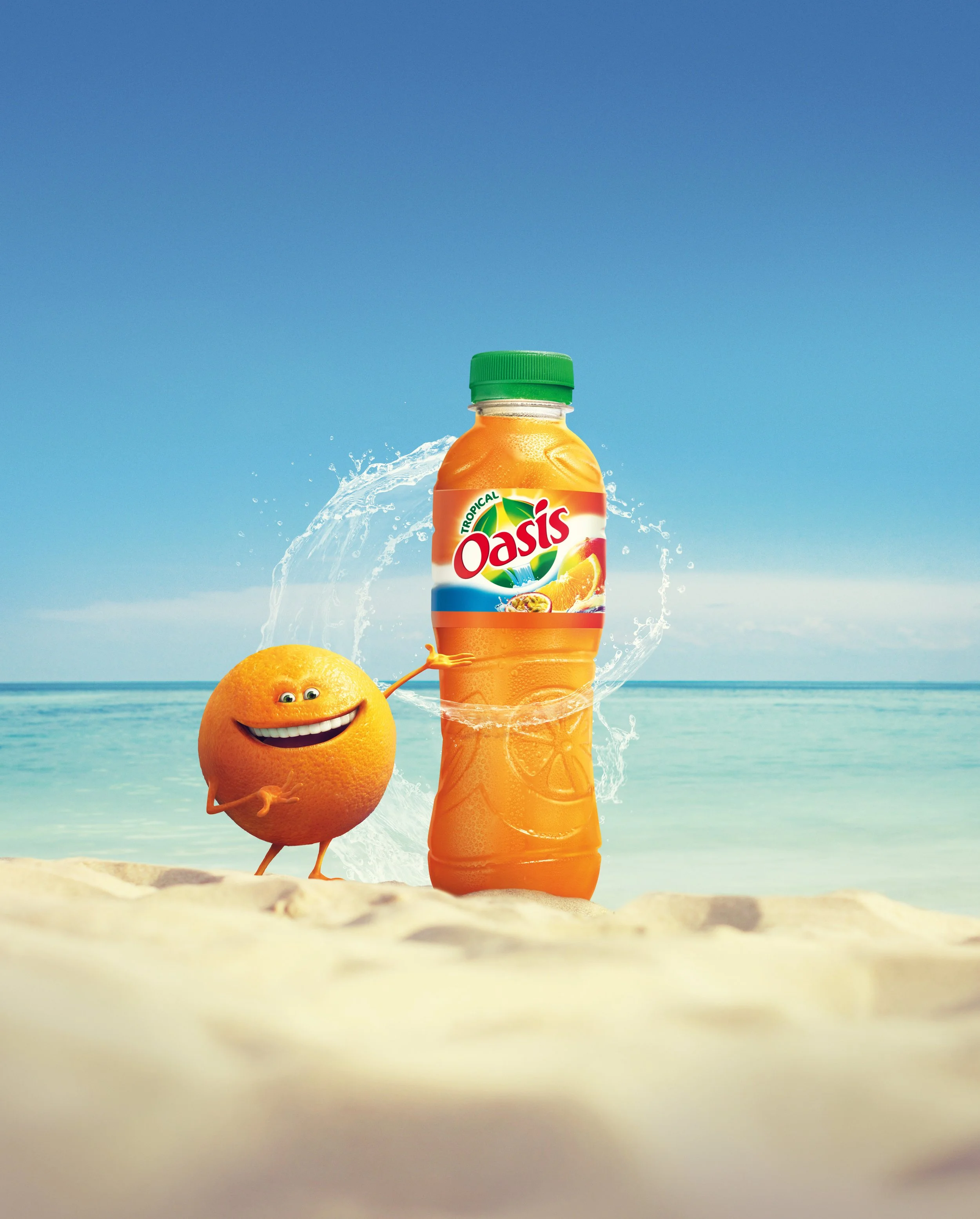 Oasis #befruit - packshot orange