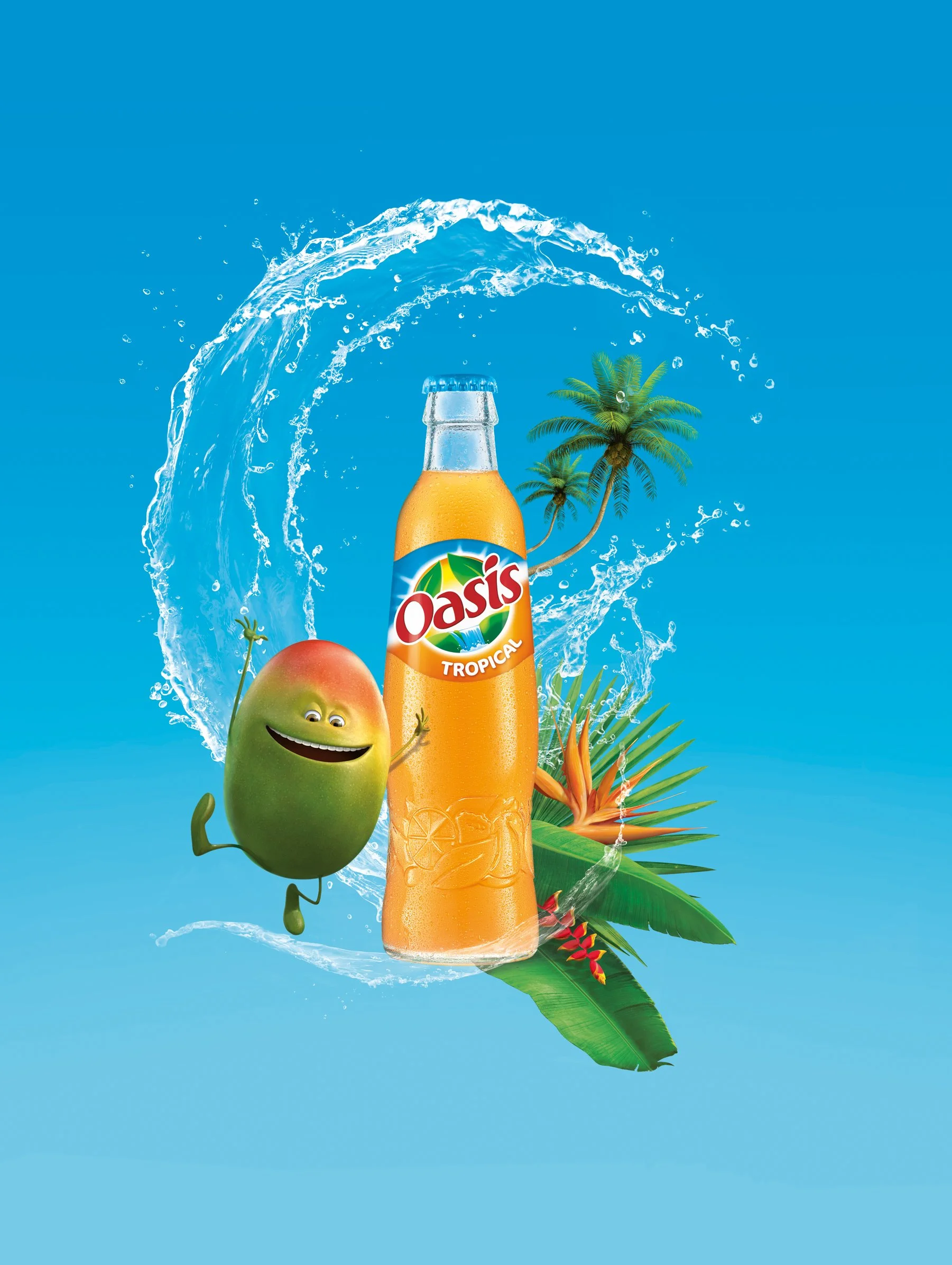 Oasis La source - le packshot produit