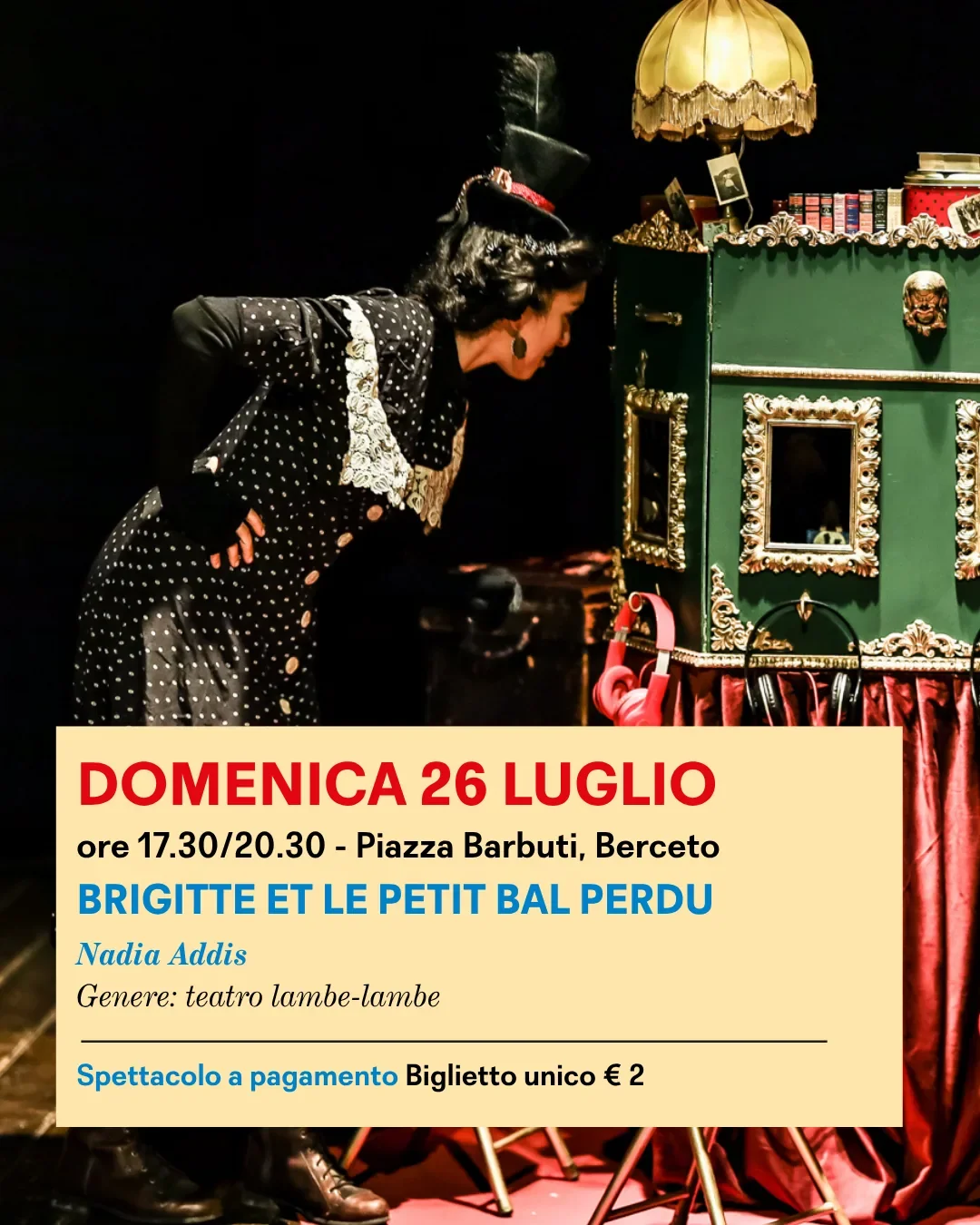Teatro lambe-lambe – Brigitte et le petit bal perdu