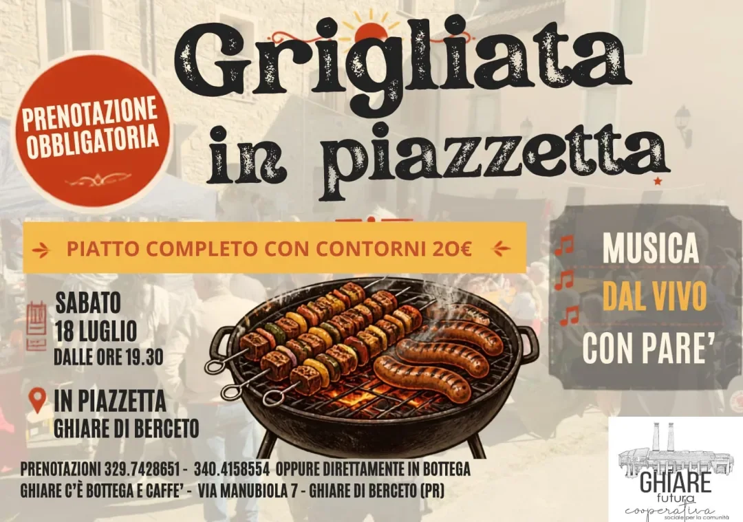 Grigliata con musica di Parè