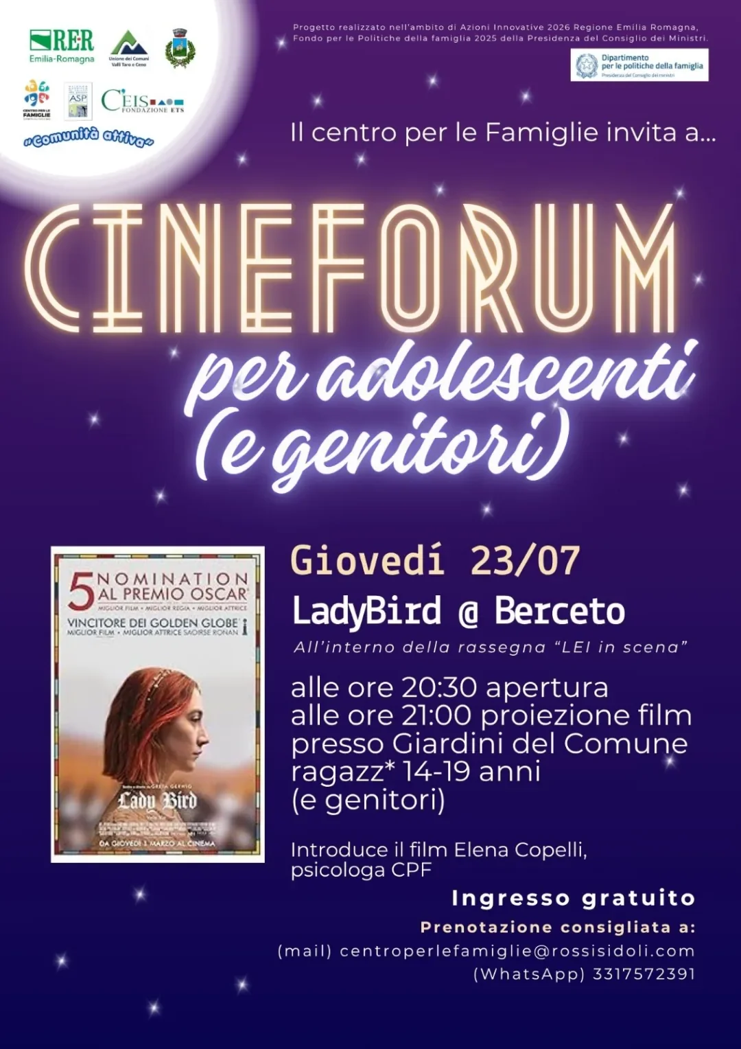 Cinema – Lady Bird