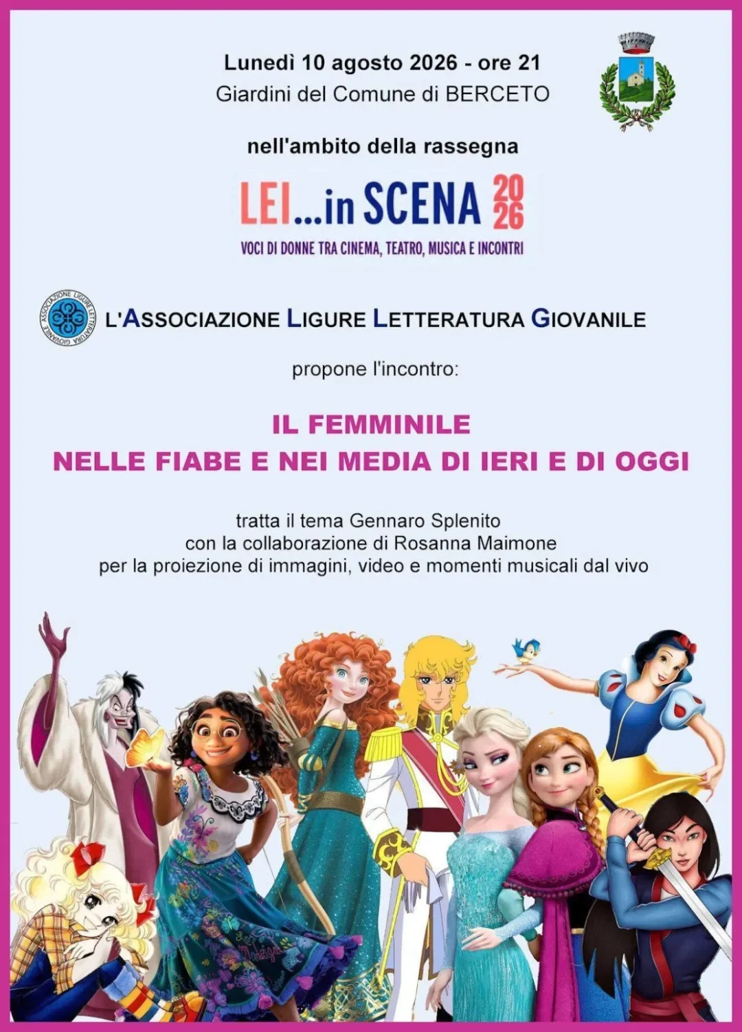 Incontro – Il femminile nelle fiabe e nei media di ieri e di oggi