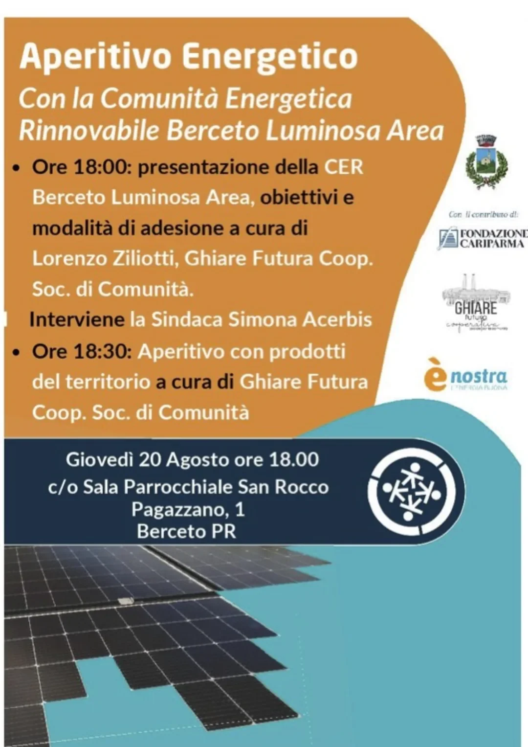Incontro – Aperitivo Energetico