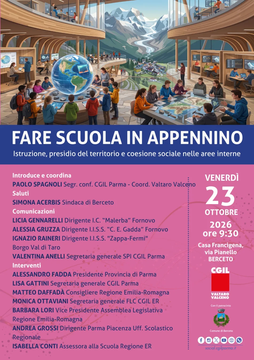 Convegno – Fare scuola in Appennino