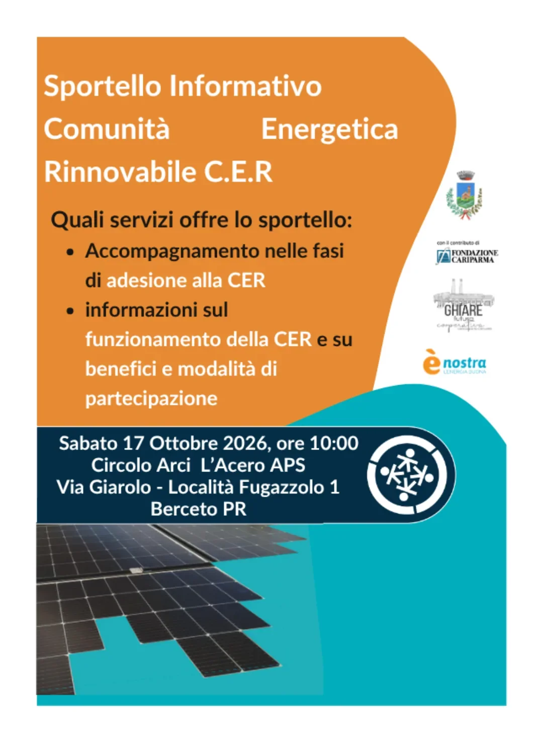 Sportello – Comunità Energetica Rinnovabile (CER)