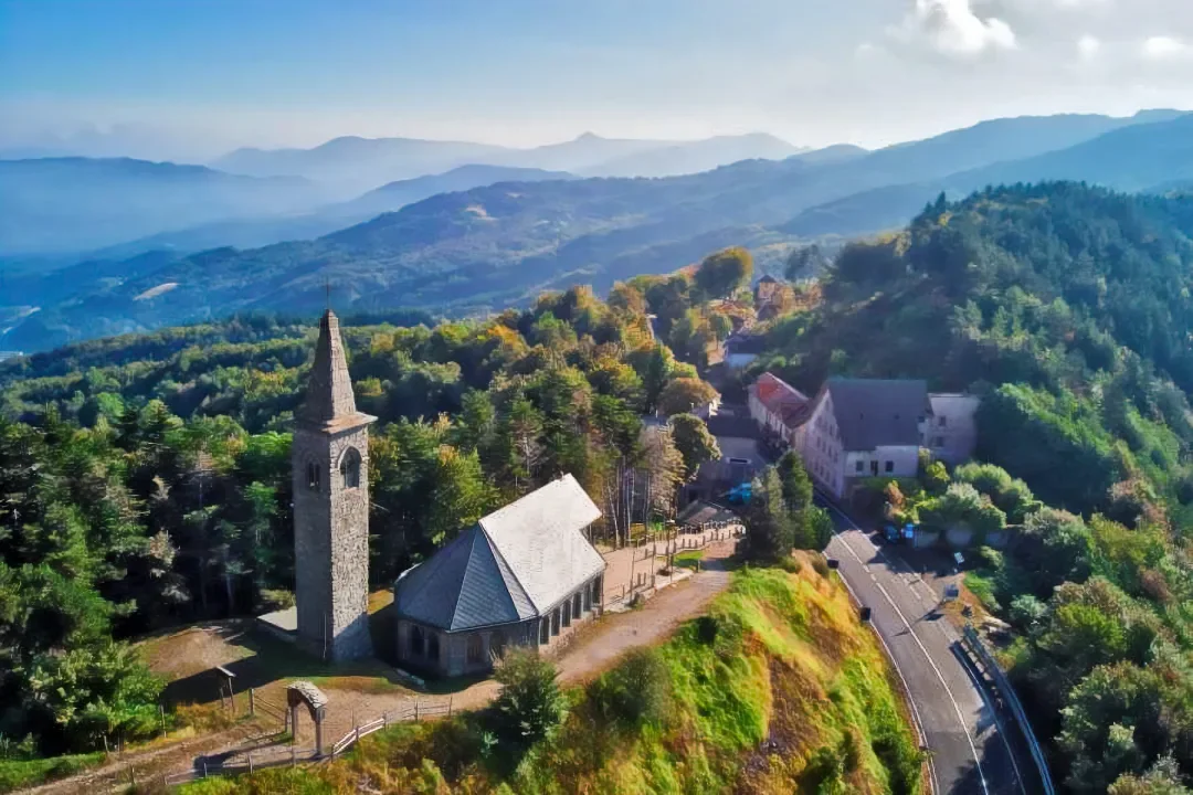 Passo della Cisa, nel comune di Berceto