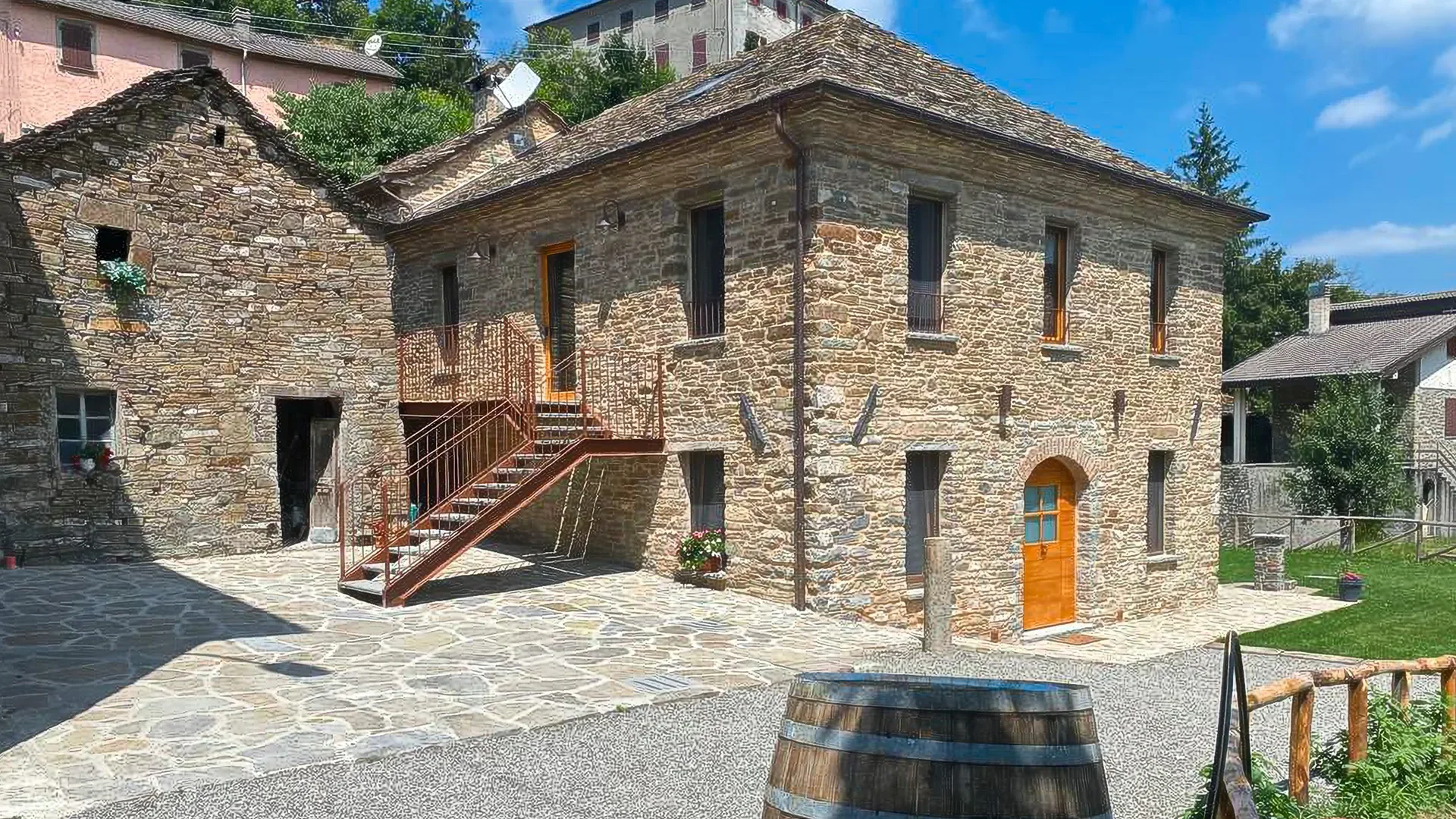 Agriturismo Mulino della Rocca, a Roccaprebalza, frazione di Berceto