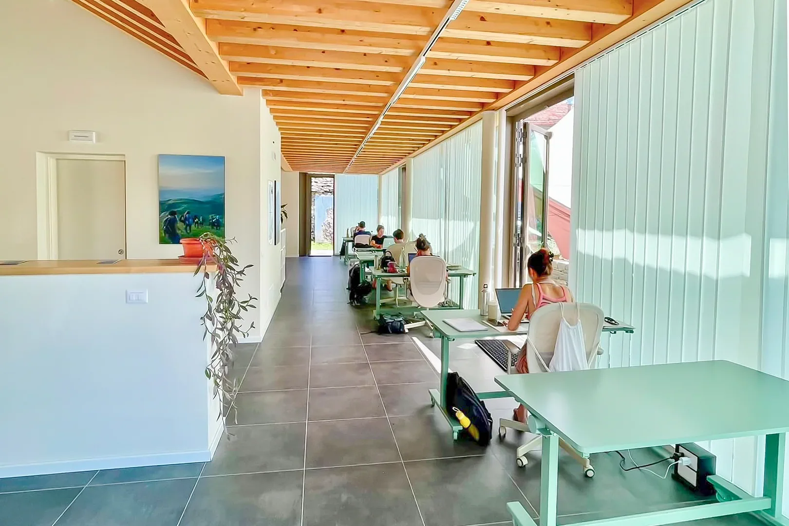 Casa Francigena Berceto Hub Culturale: ufficio coworking