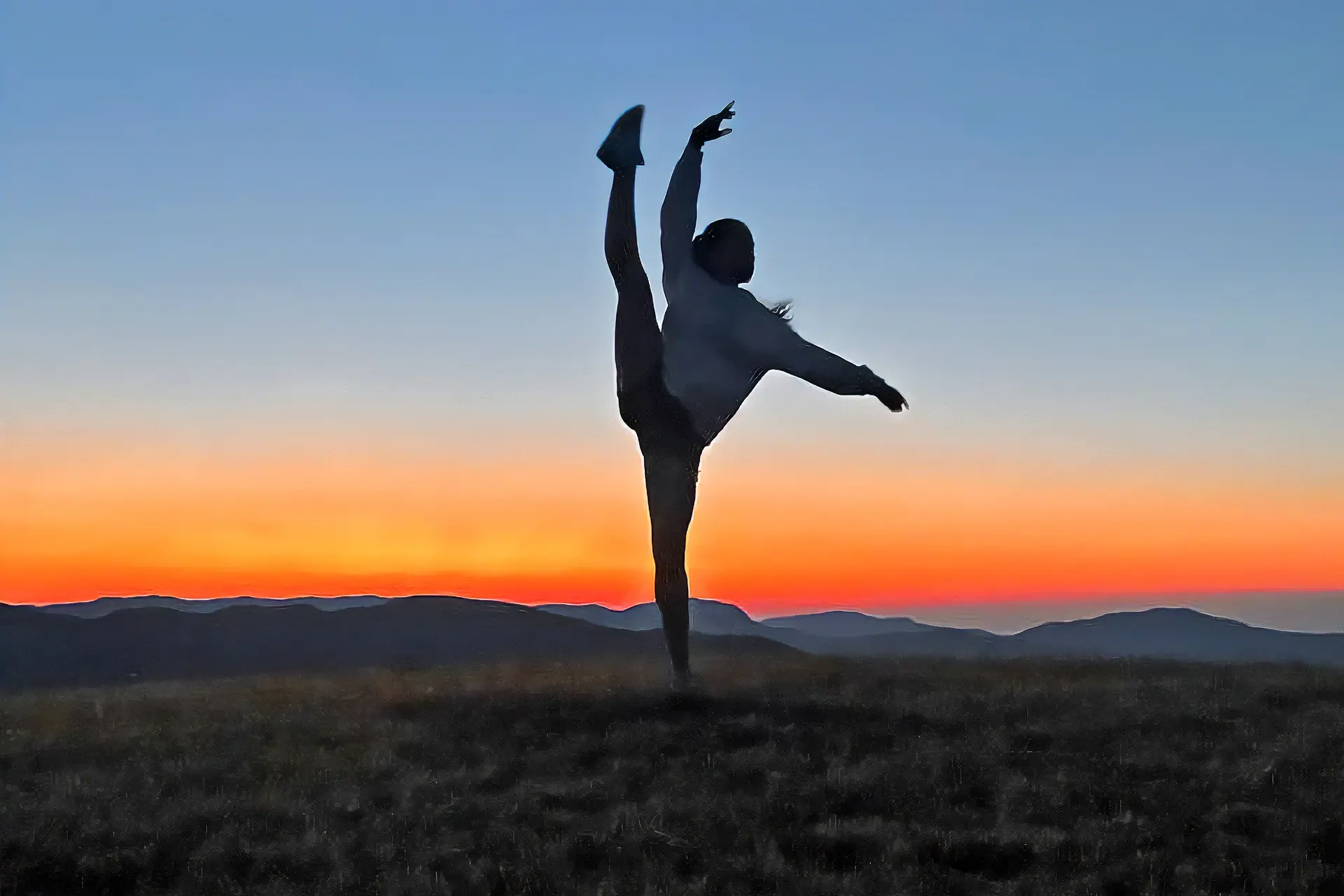 Danza al tramonto a Berceto