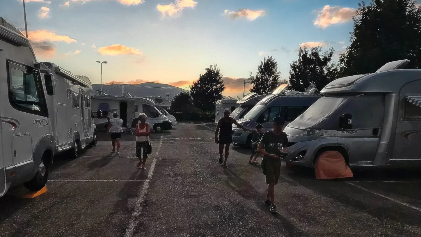 Area camper, Berceto