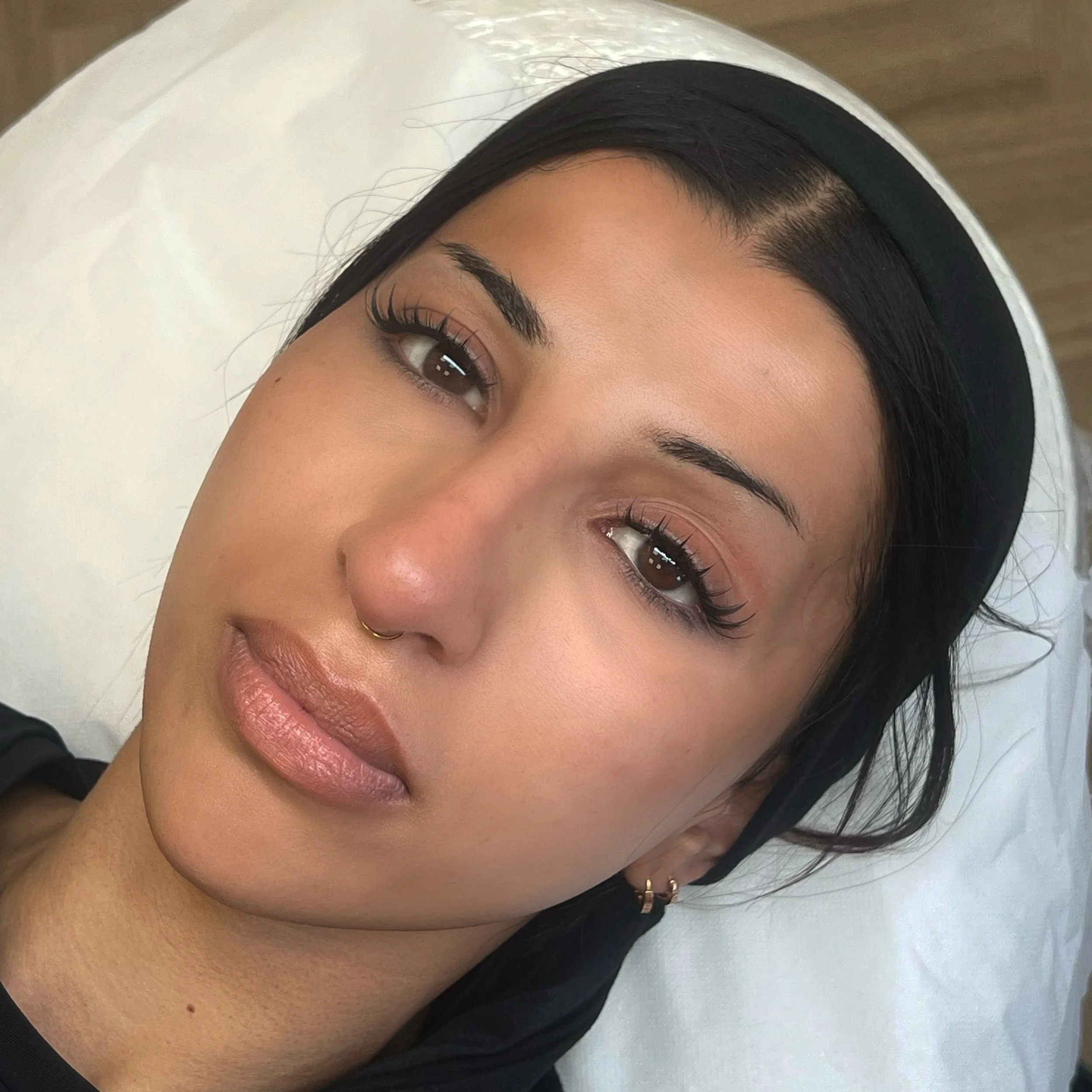 Swipe to see her transformation >>>>

Using microblading, we gave her brows a softer, more defined shape and created a natural-looking tail, all while keeping the result subtle and undetectable.

My priority is making sure every client le