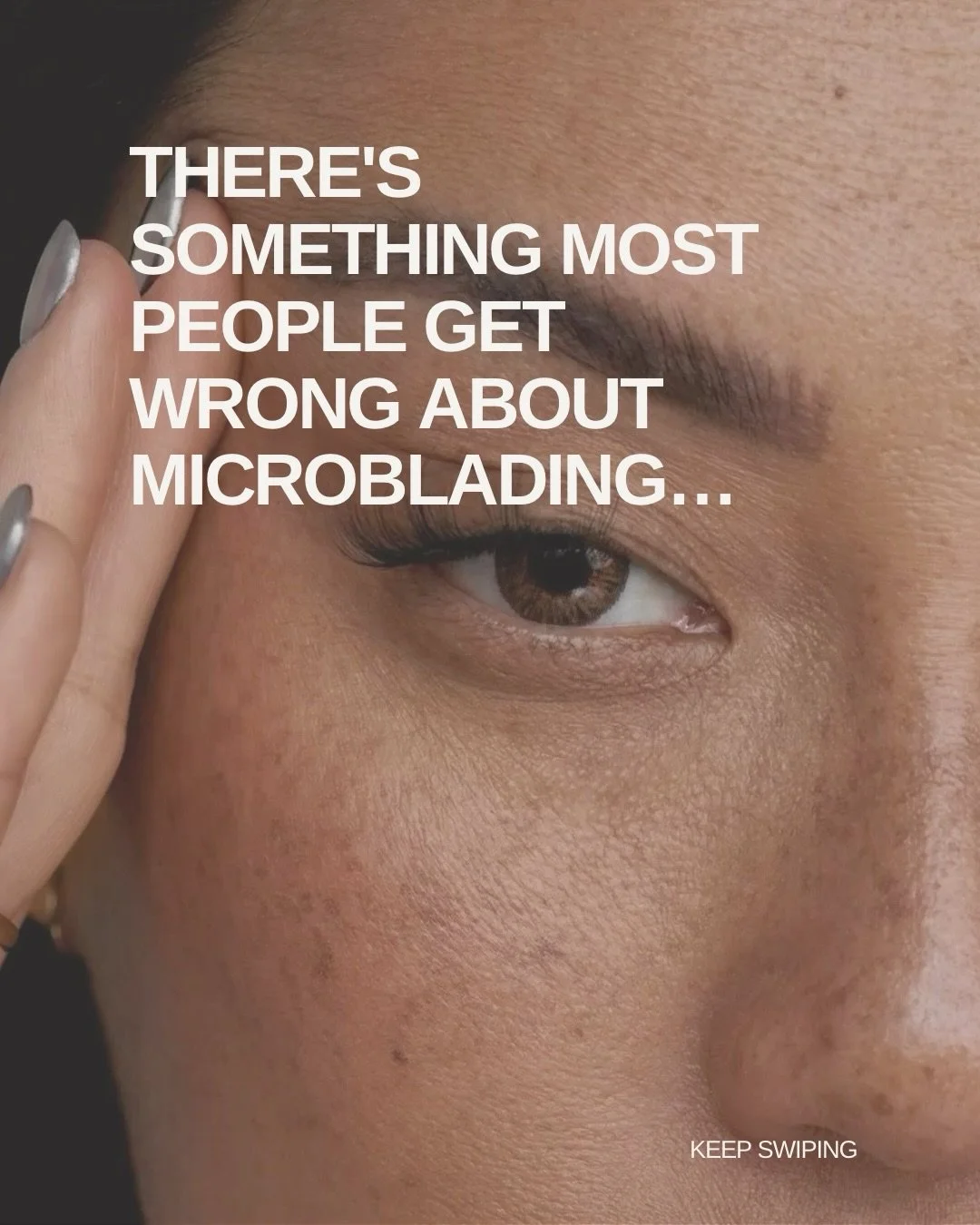 Let&rsquo;s talk about one of the biggest misconceptions about microblading&hellip; 

I think a lot of people still associate microblading with dark, blocky, unnatural-looking brows, but that&rsquo;s not necessarily the case

My approach has always b