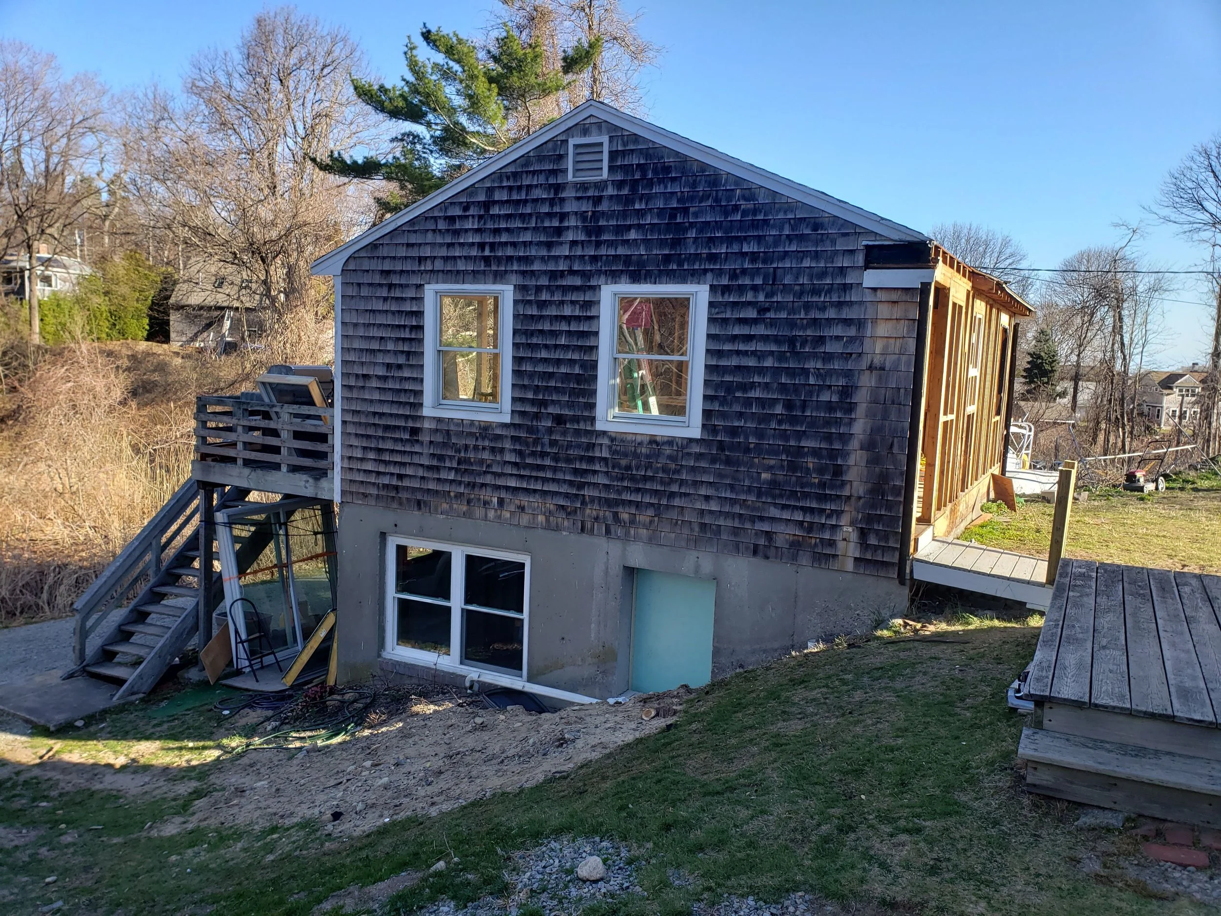 Original shed exterior