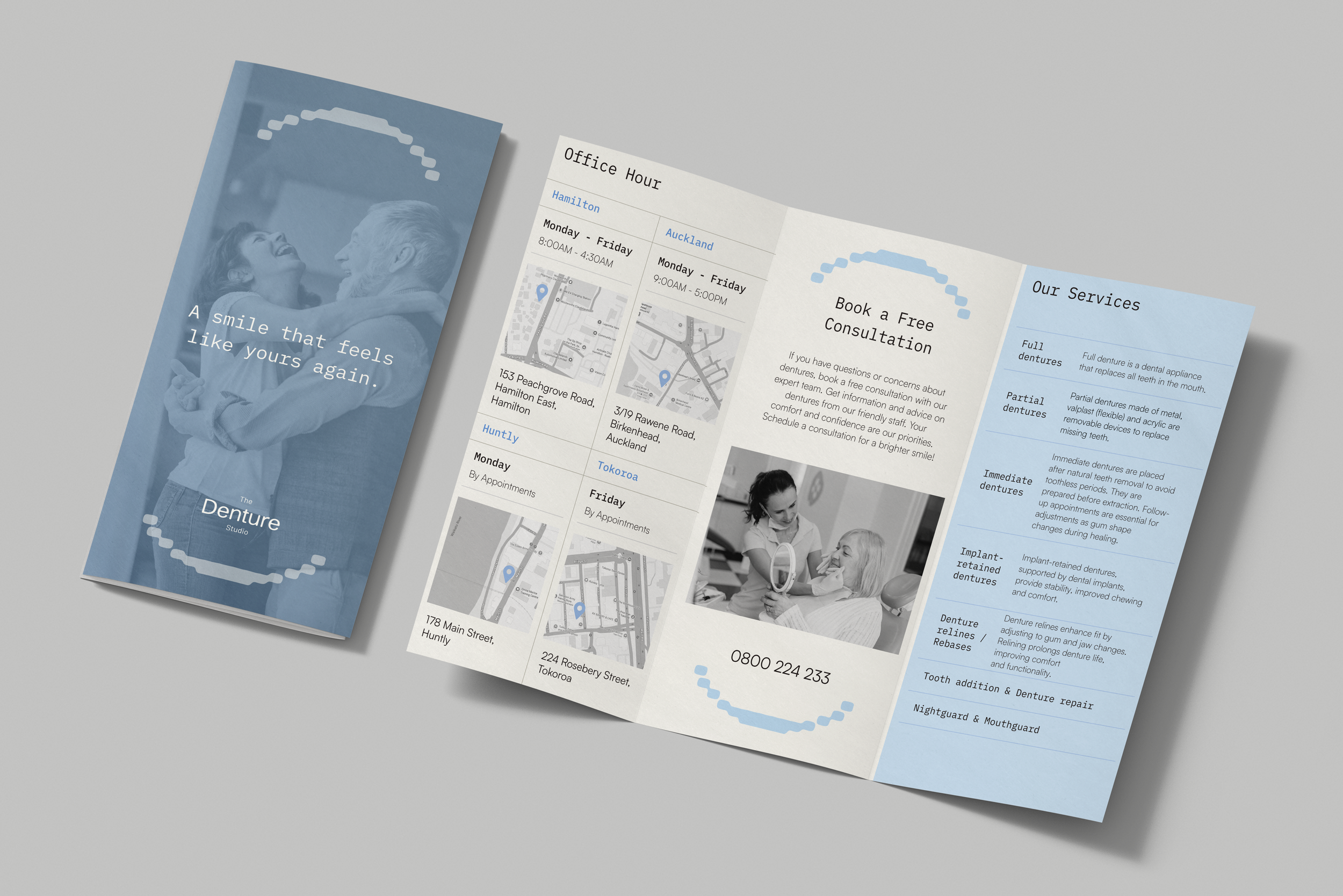 An image of The Denture Studio Brochure