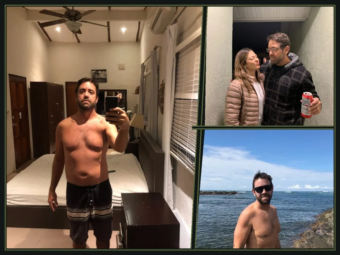 Stuart during the regain years, around 190 pounds